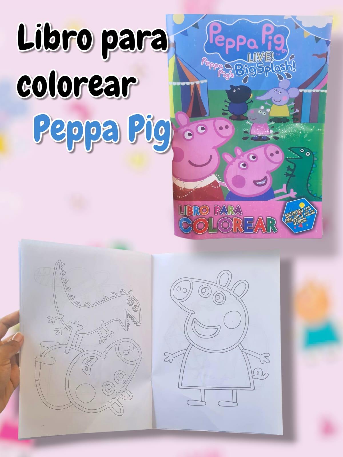 Libro Para Colorear Peppa