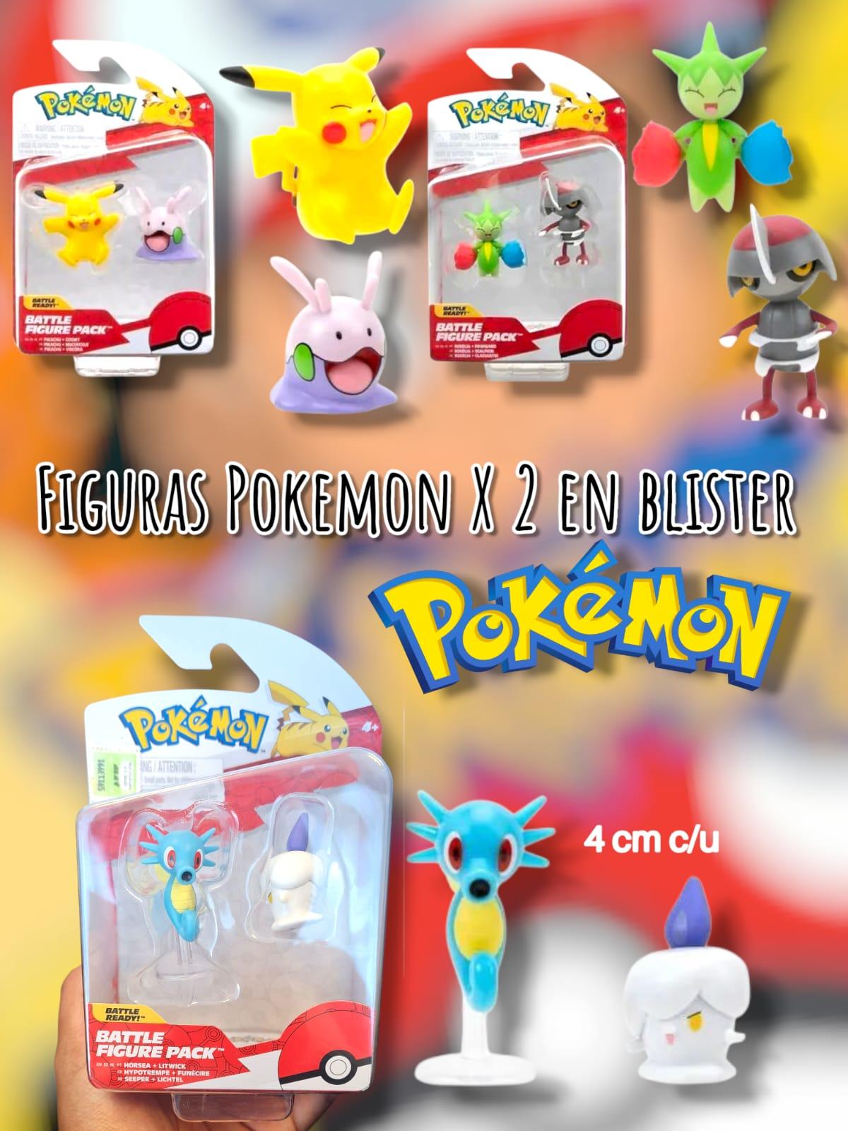 Figura Pokemon x 2 en Blister ORIGINAL