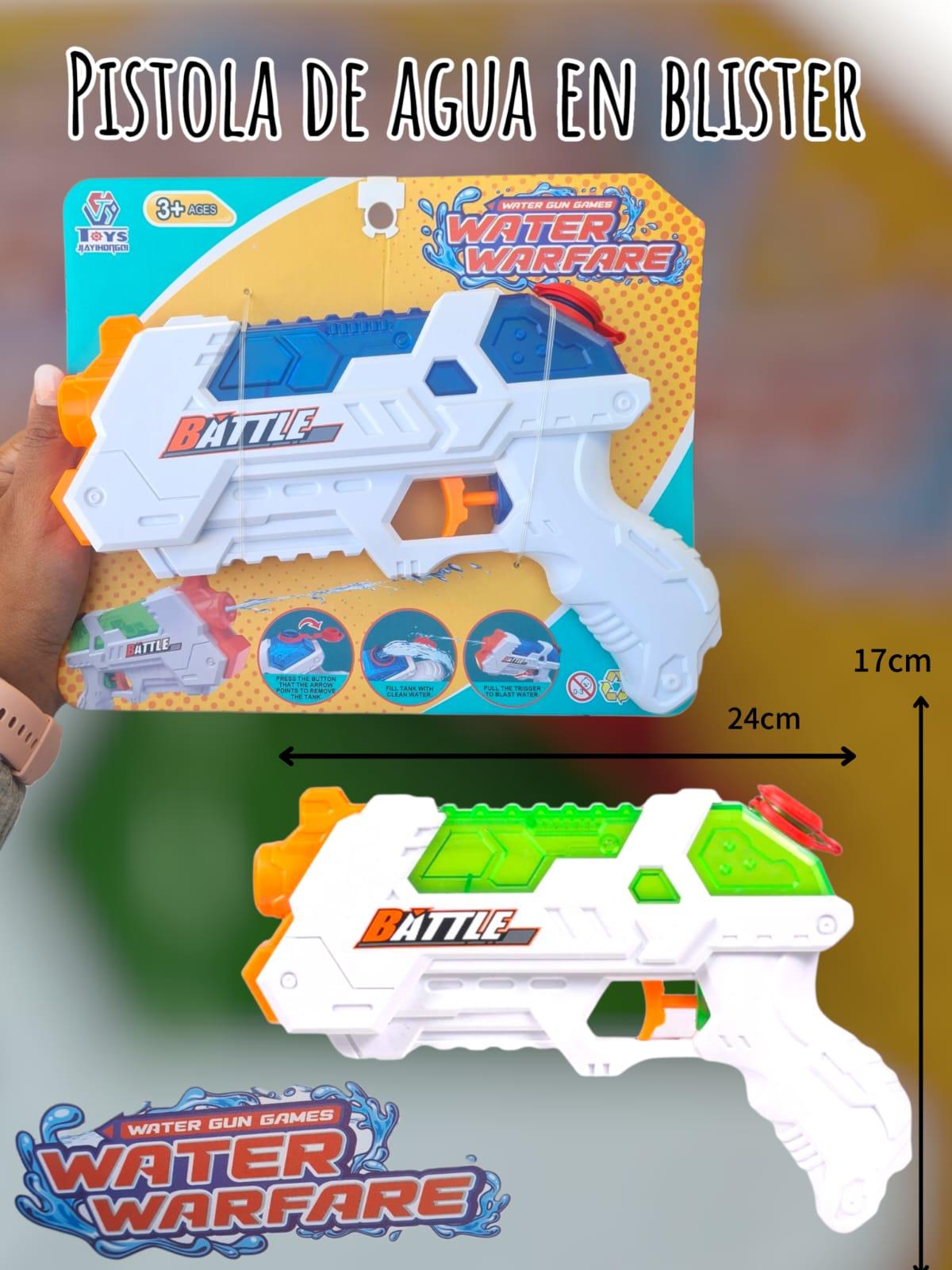 Pistola de agua en Blister