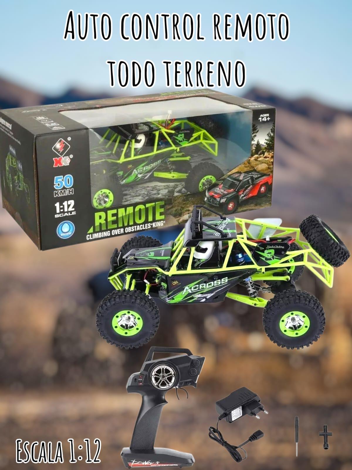Crawler Auto Rc 4wd Escala 1:12