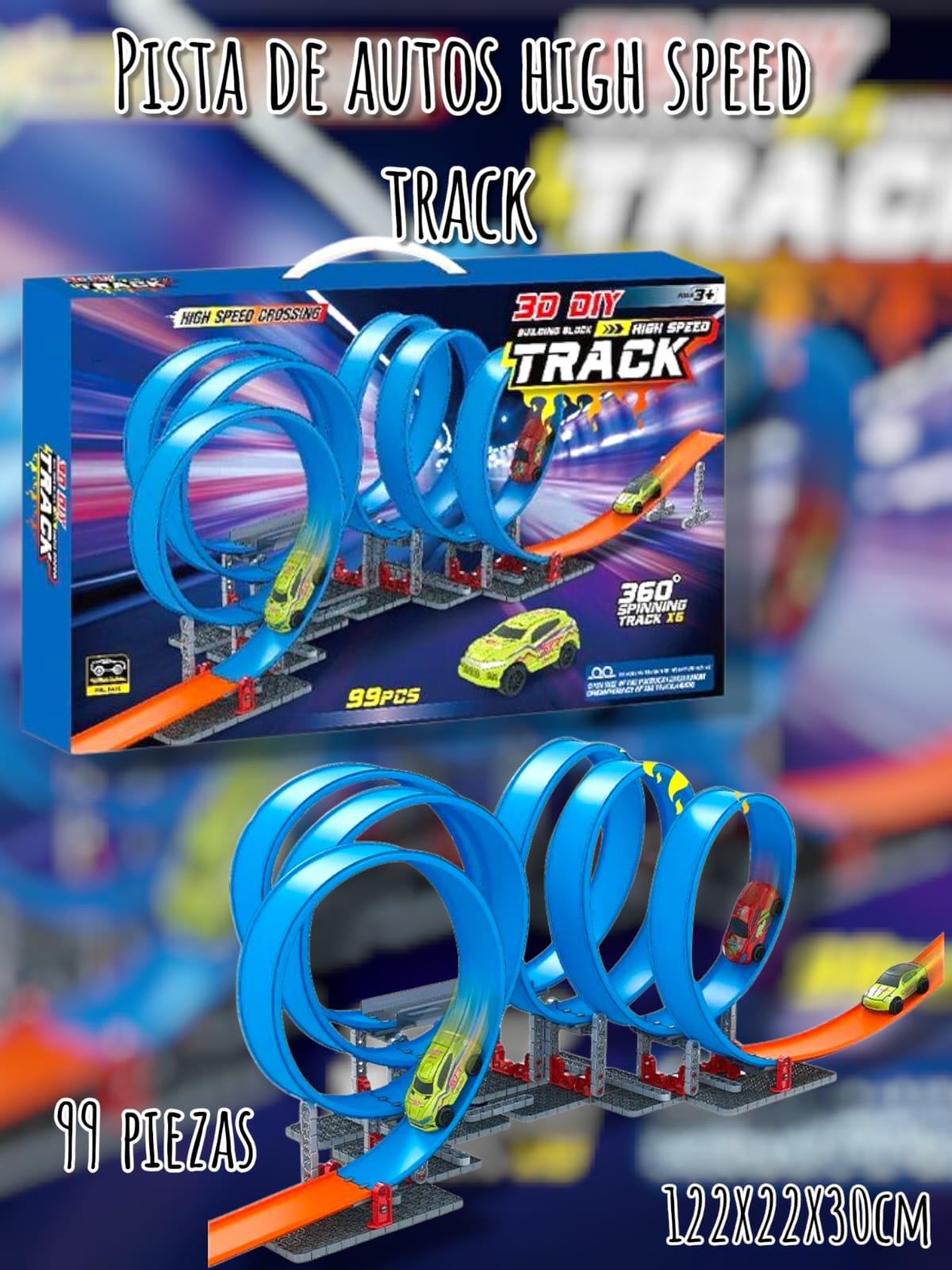 Pista de Autos High Speed Track 360°