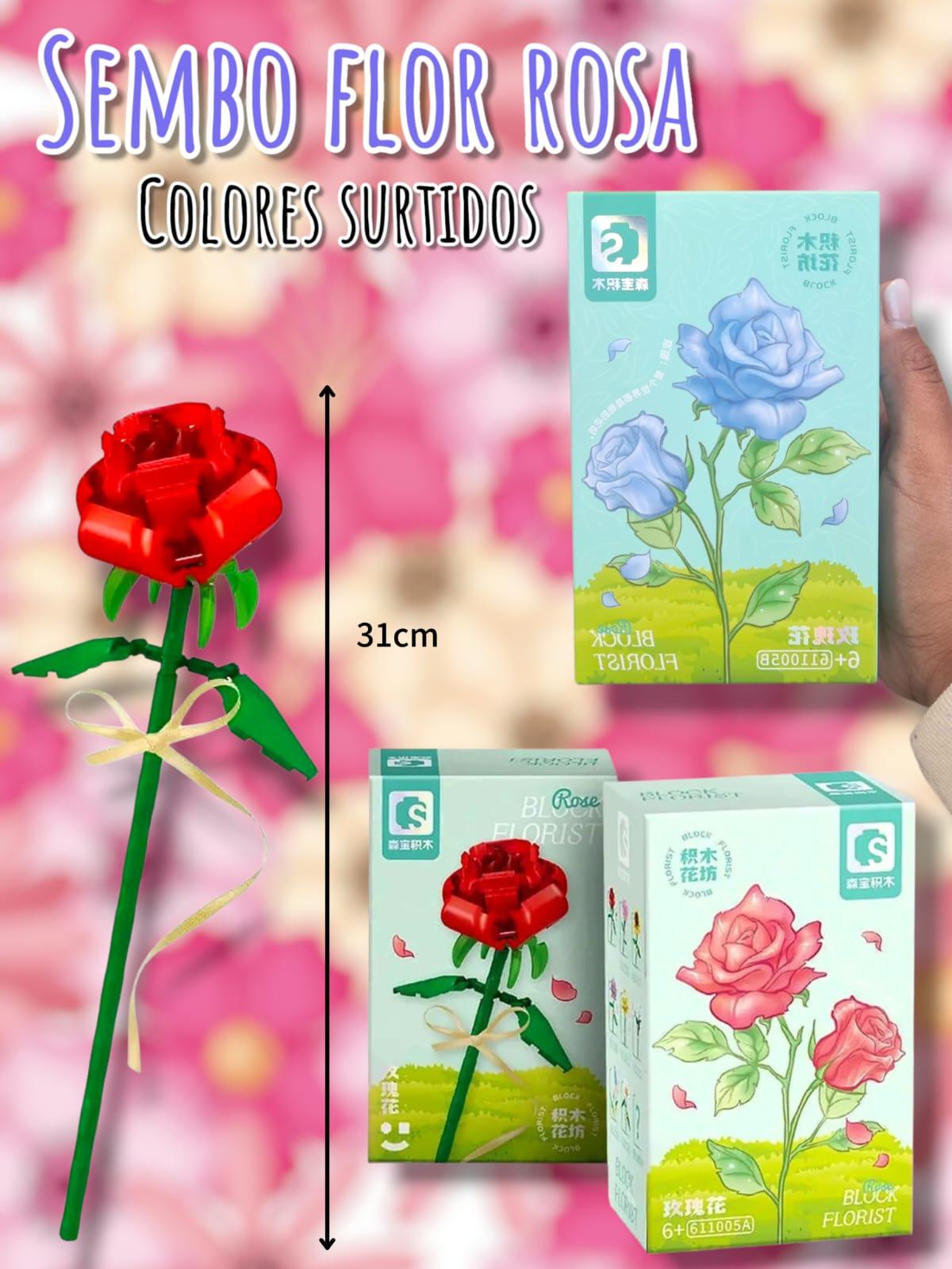 S Block Florist Rose 611005