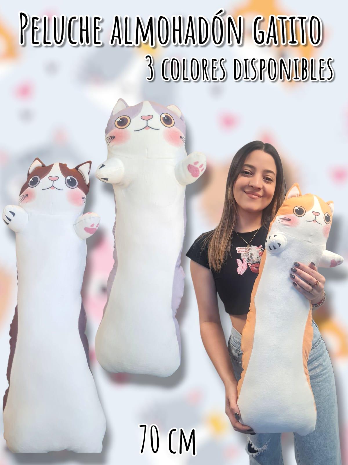 Peluche Almohadon Gatito  70 cm