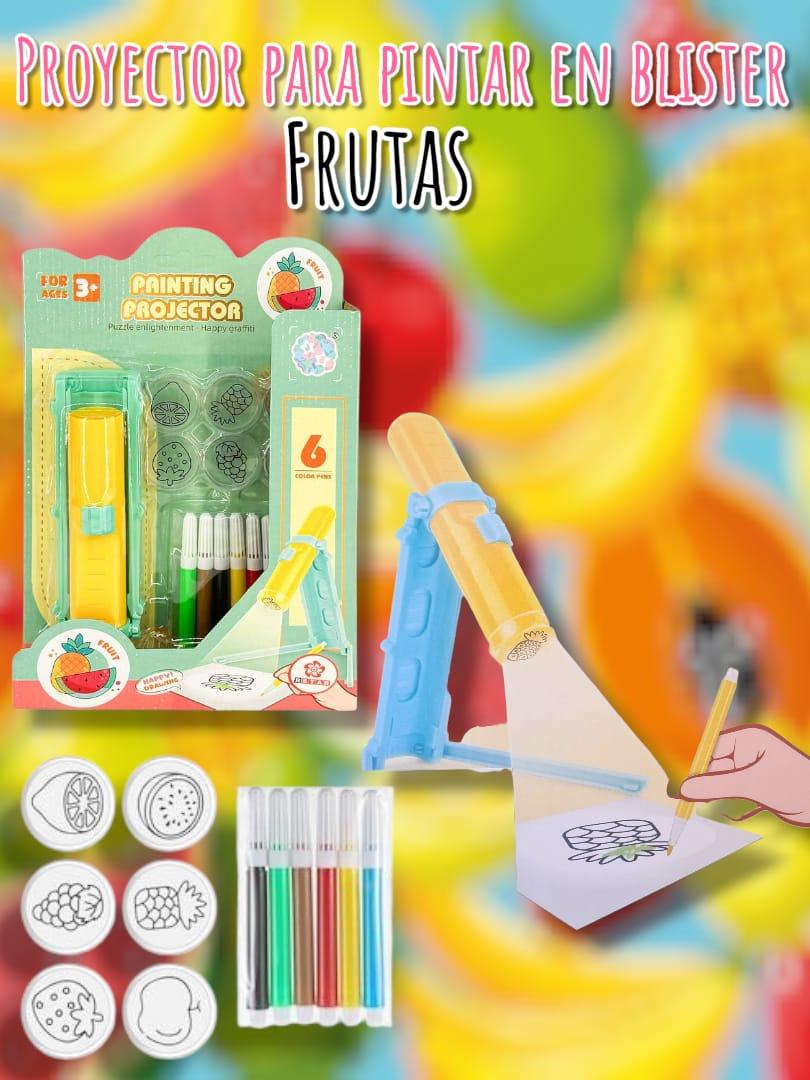 Proyector Para Pintar en blister Frutas
