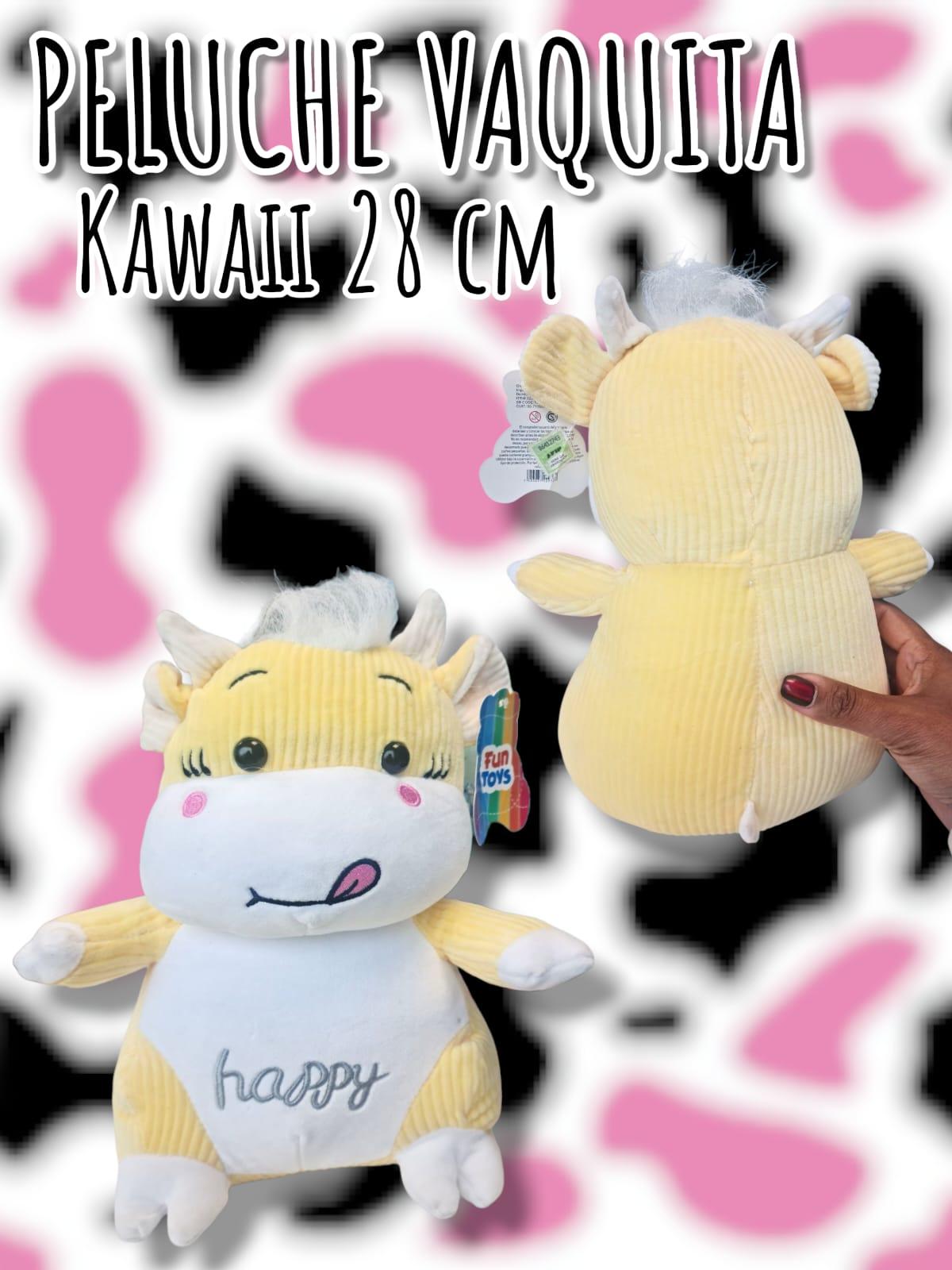 Peluche vaquita kawaii 28 cm 