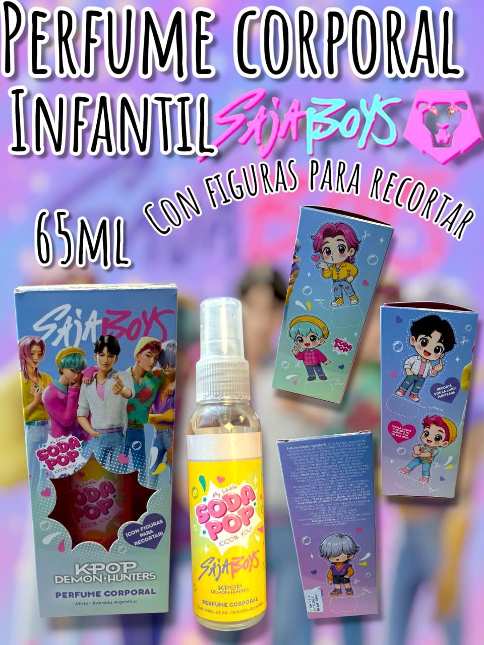 Perfume corporal Guerreras Kpop  65 ml SAJA BOYS