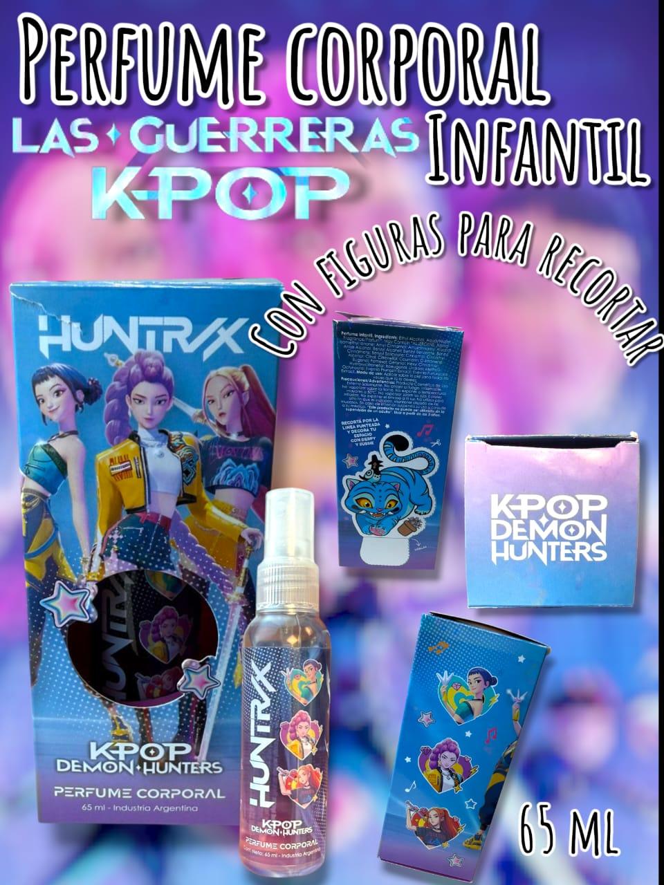 Perfume corporal Guerreras KPOP 65 ml HUNTRIX