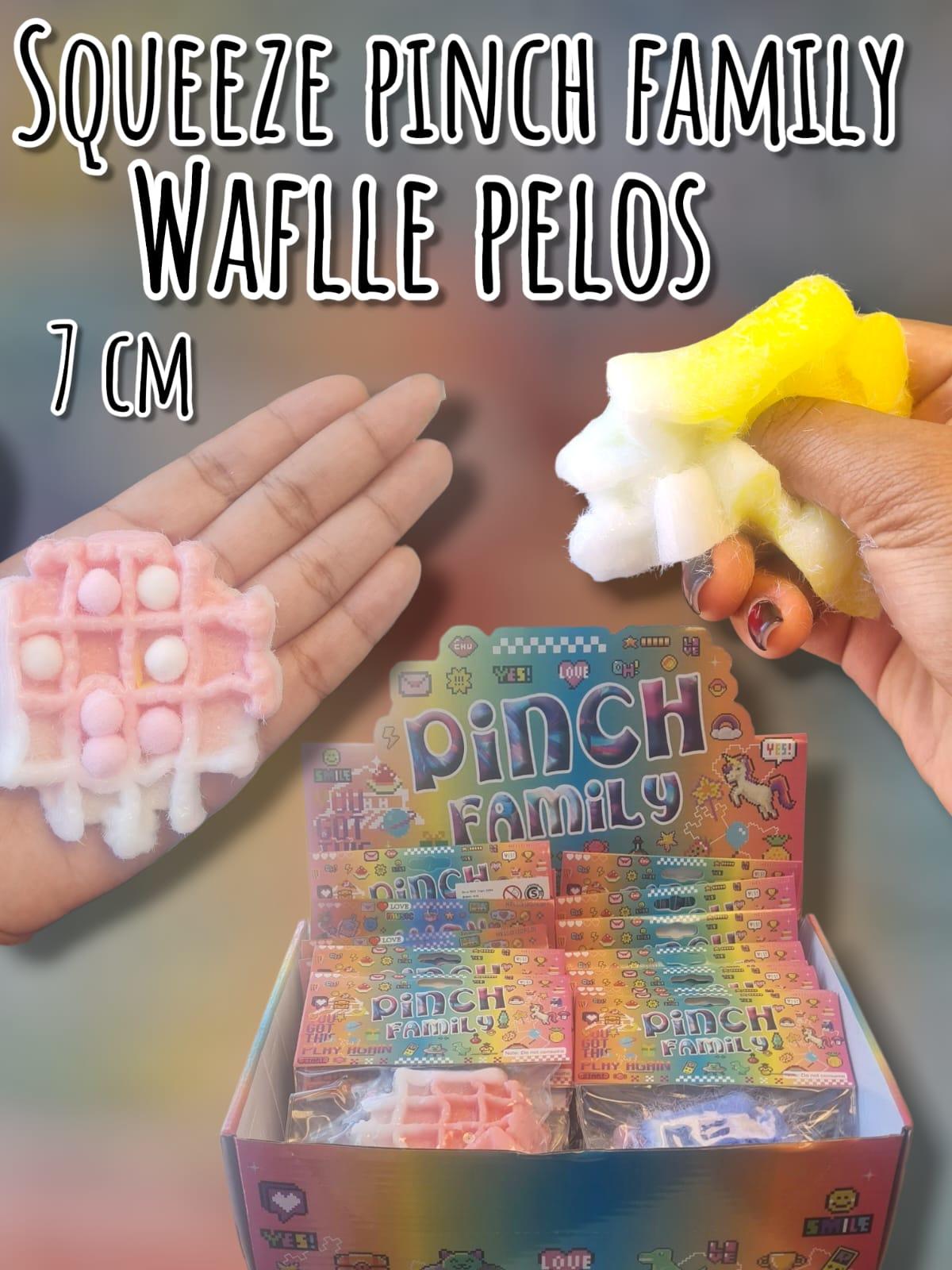 Squeeze Pinch Family Waffle Pelos