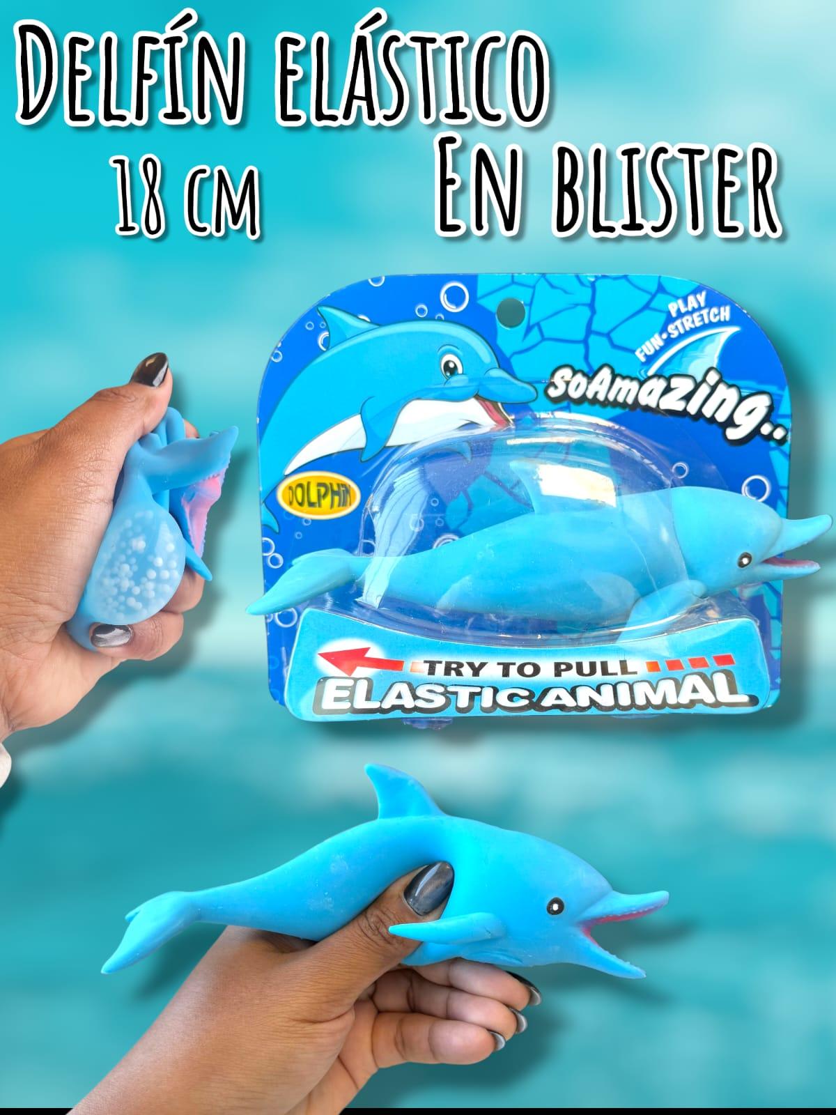 Delfin  Elastico En Blister ( Elastic Animal )
