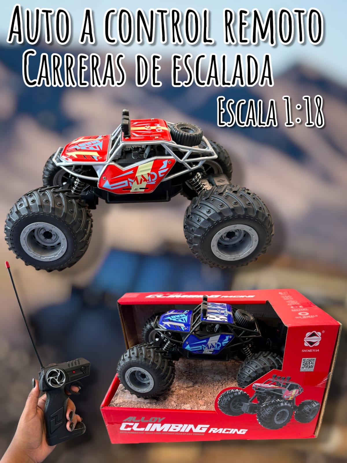 Auto A Control Remoto Monster Escalada 1:18
