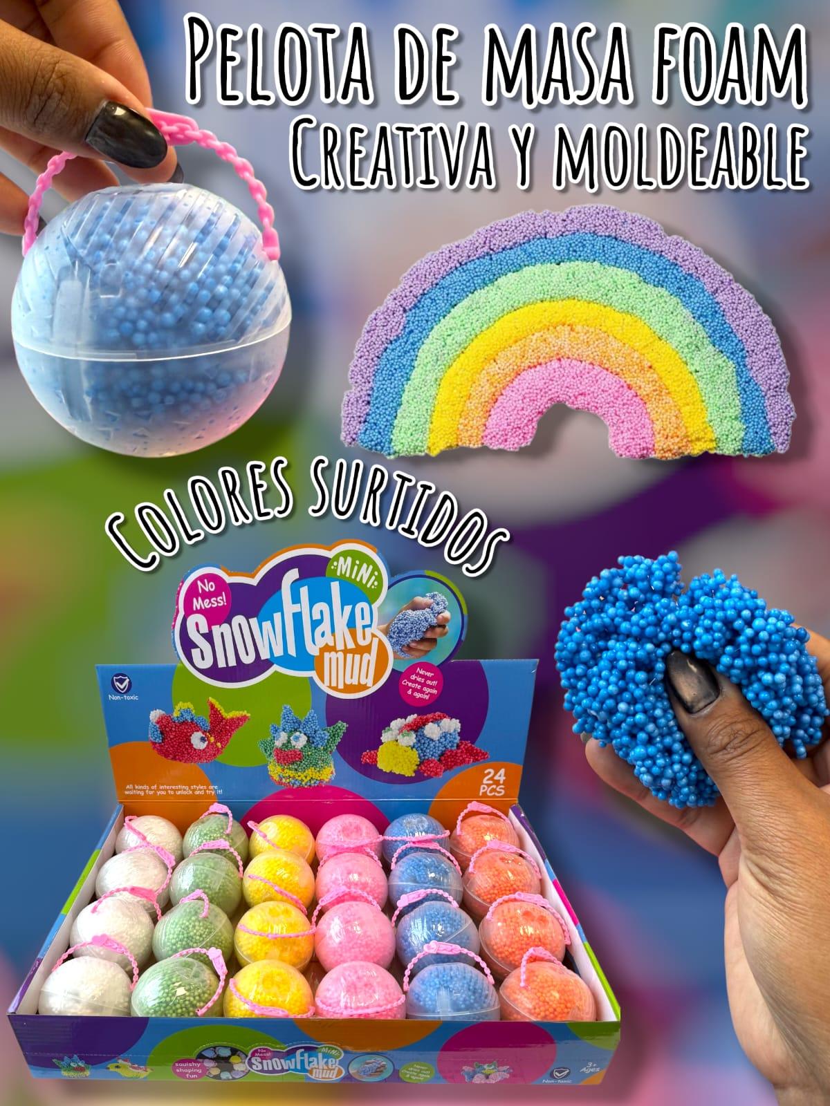 Capsula de 70 mm con Masa foam Moldeable