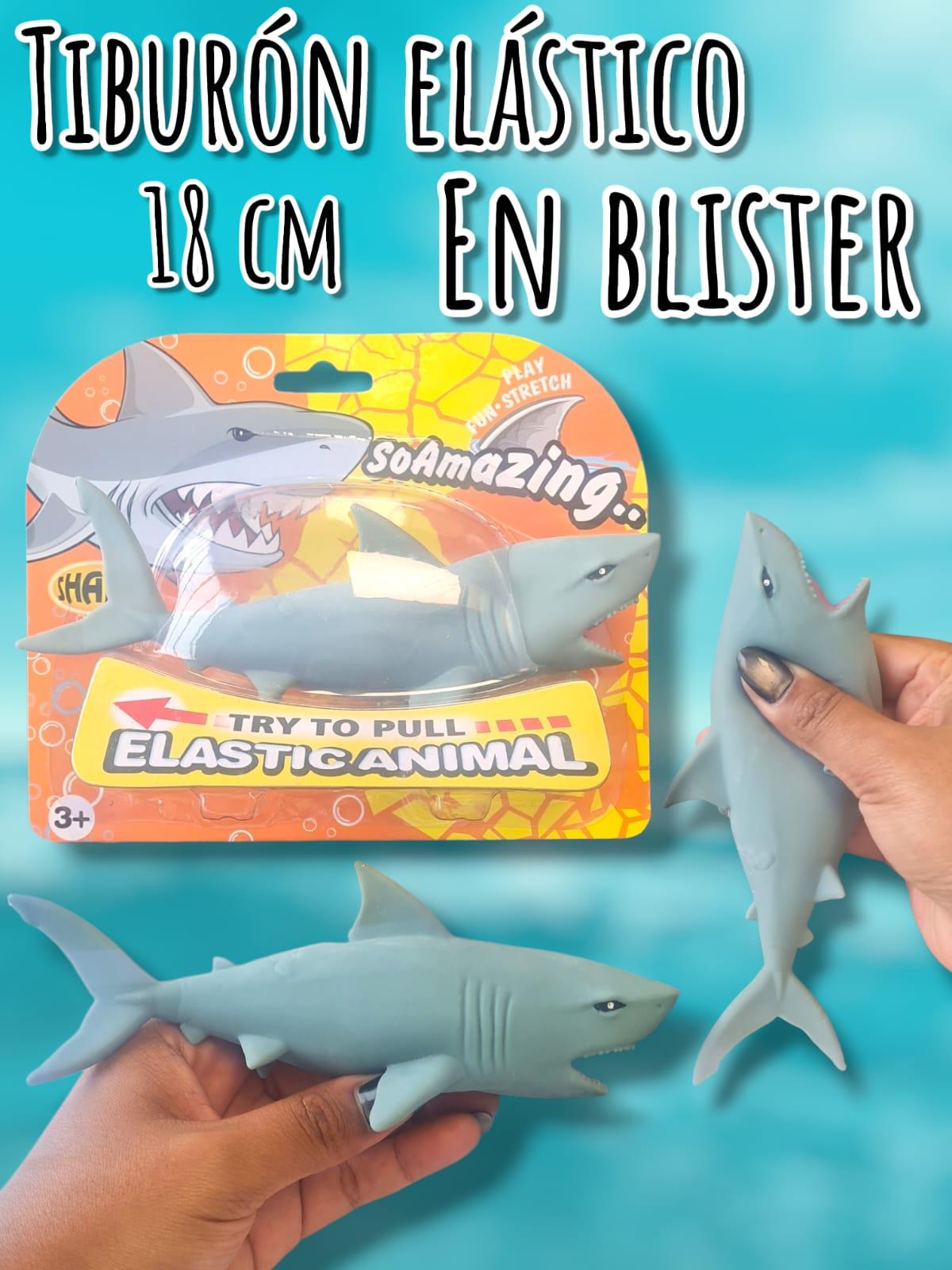 Tiburon Elastico En Blister ( Elastic animal )