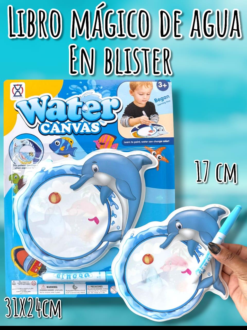 Libro Magico de Agua en blister ( Water canvas )