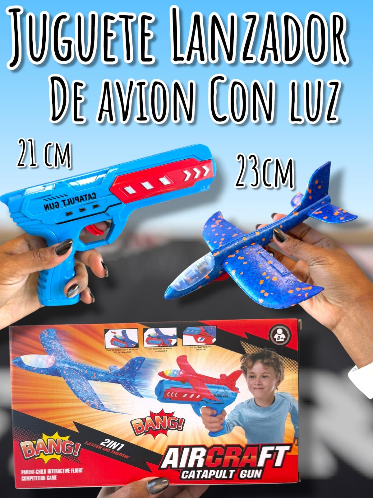 Lanza de Avion Con Luz De Juguete