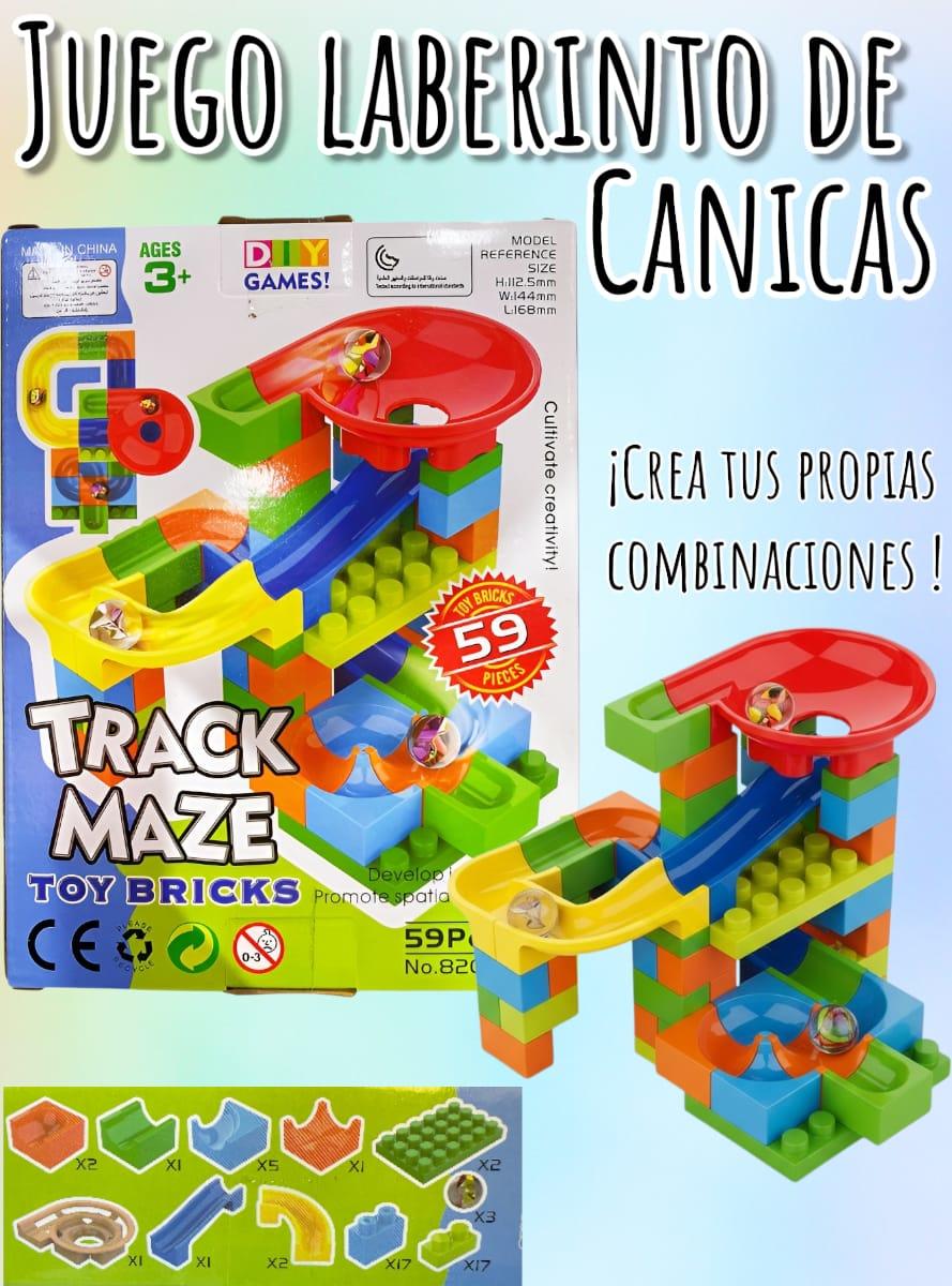 LABERINTO DE CANICAS ( bolitas ) 59 PCS TRACK MAZE
