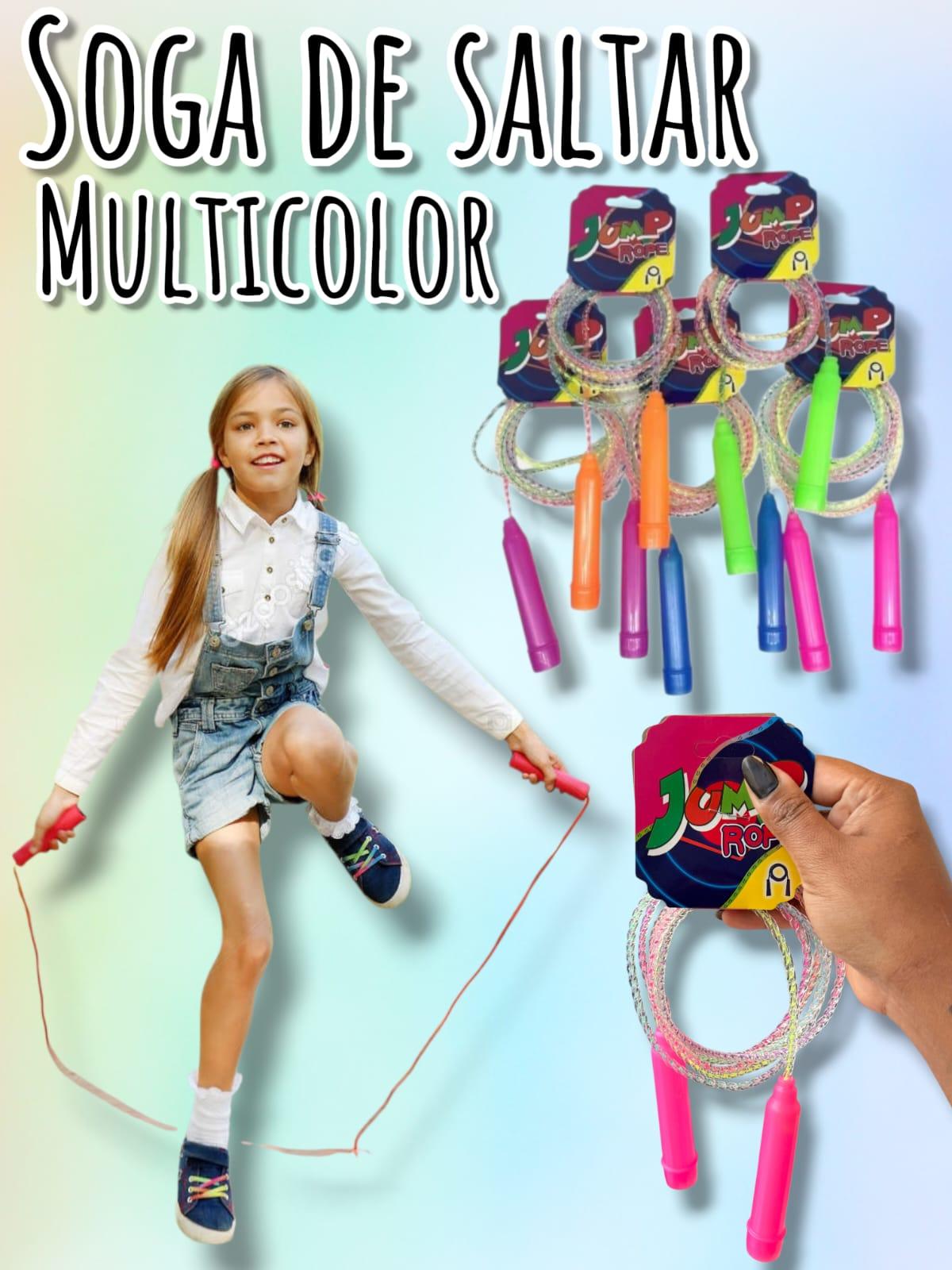 Soga de Saltar Multicolor 