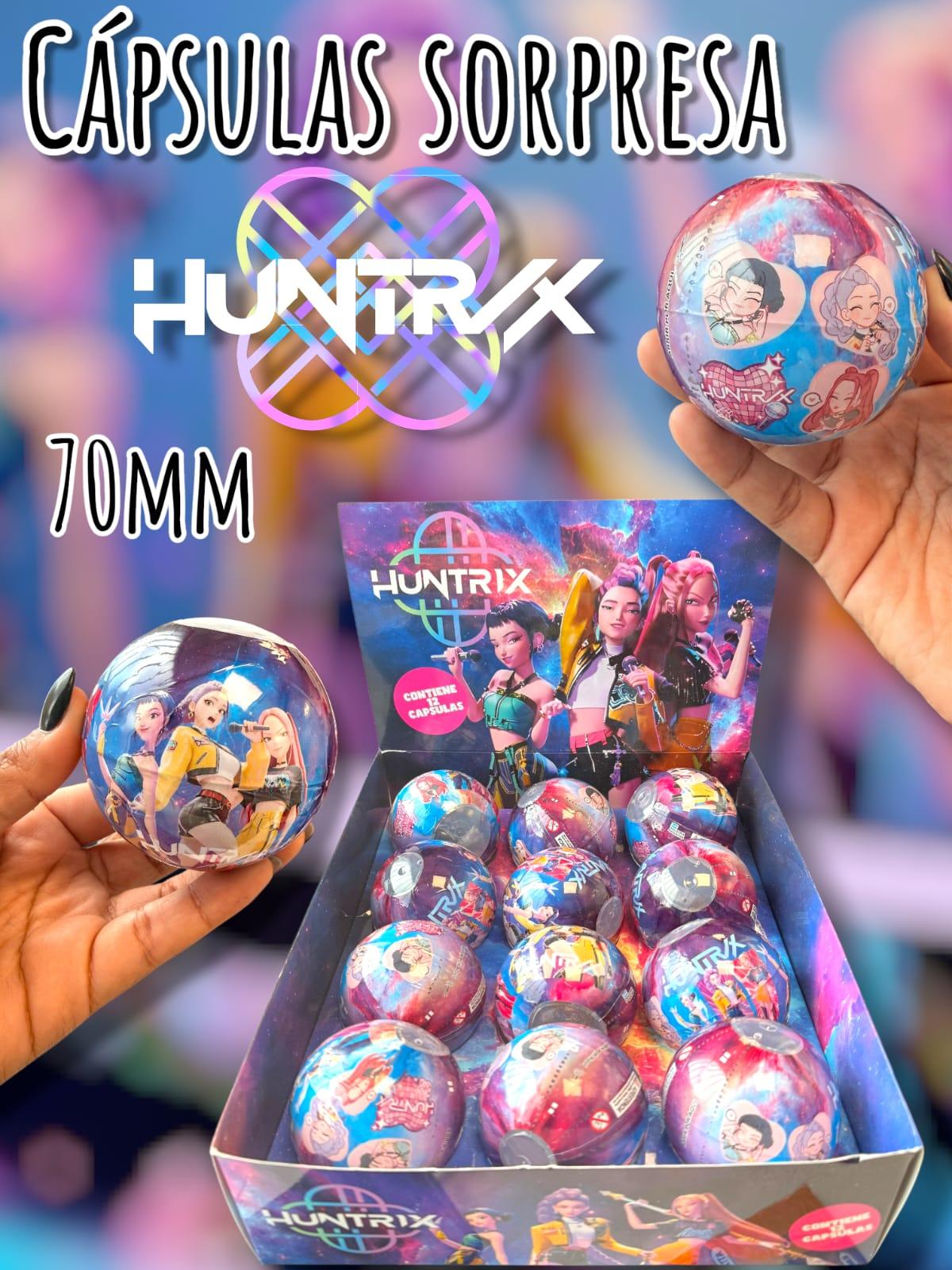 Capsula de 70mm Sorpresa Guerreras Kpop