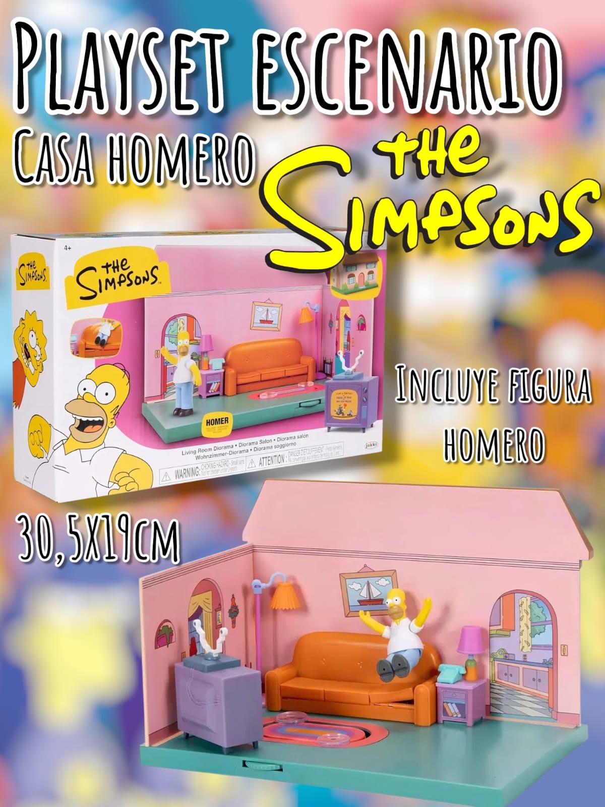 Playset Escenario Casa the simpsons 