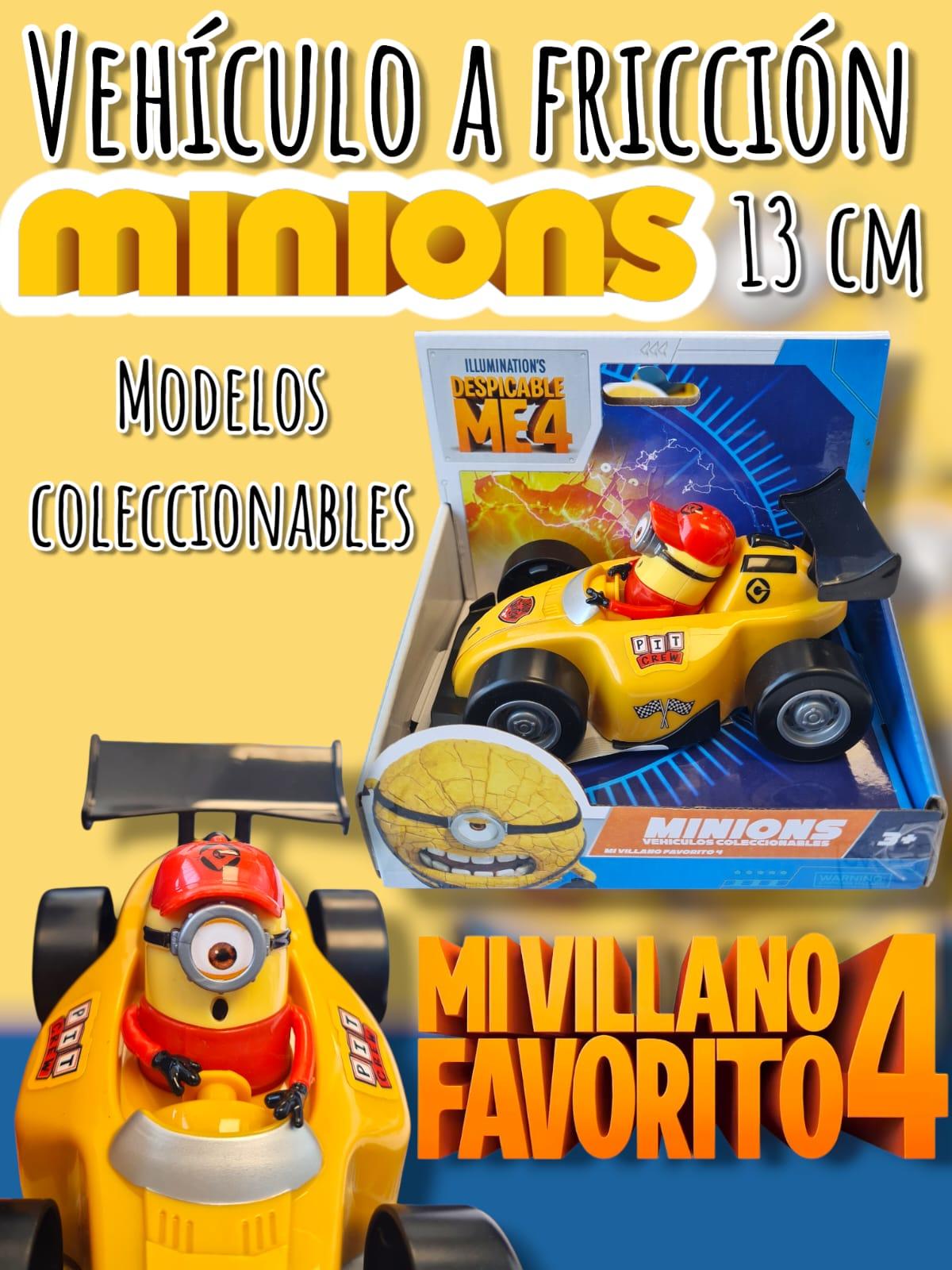 VEHICULO A FRICCION MINION 13 CM