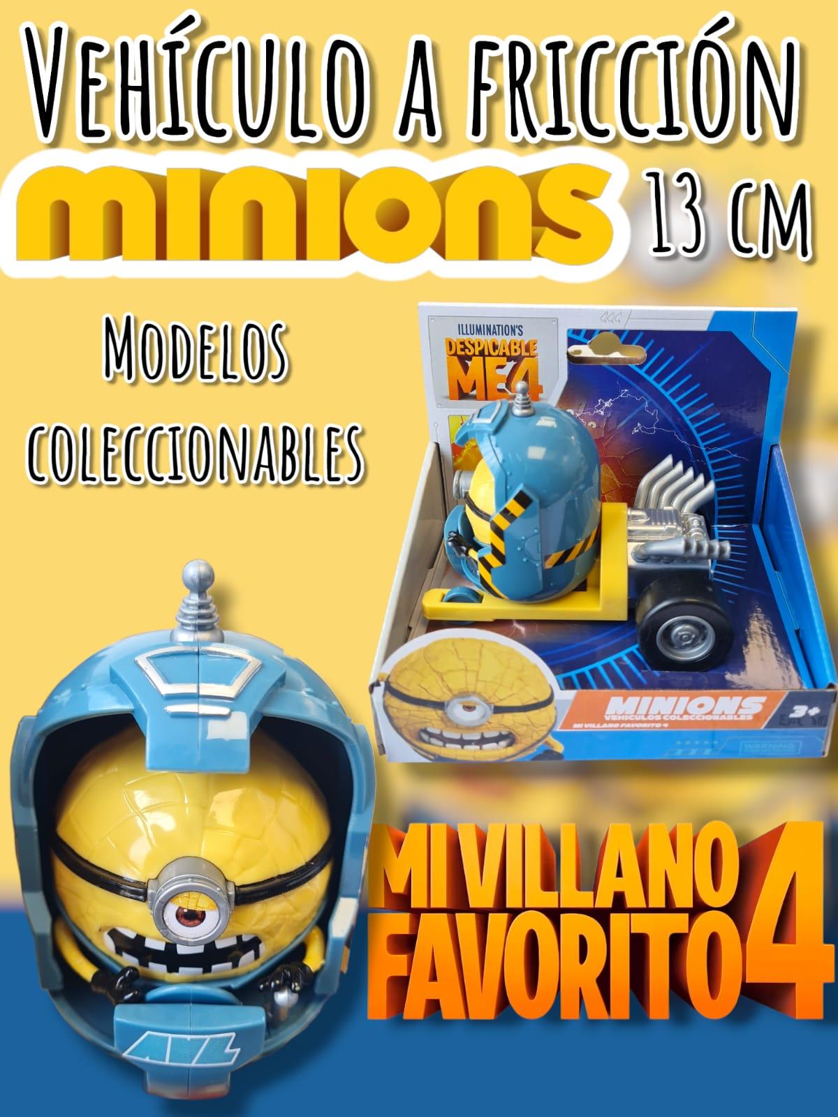 VEHICULO A FRICCION MINIONS 13 CM