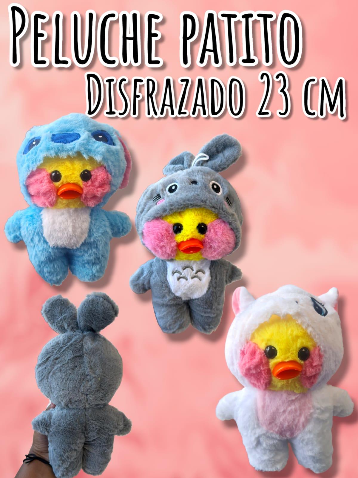 Peluche patito Disfrazado 23 cm