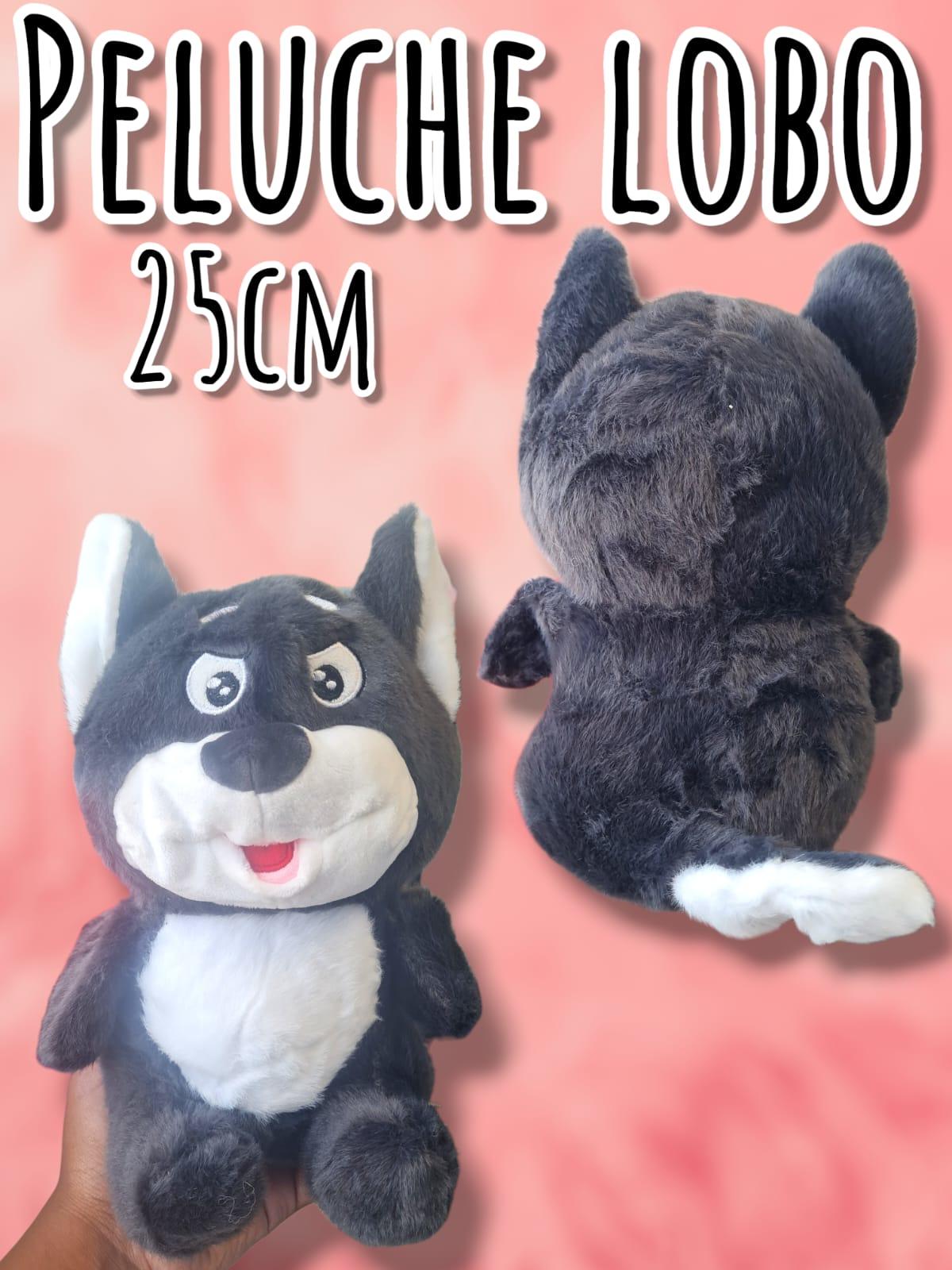 Peluche lobo 25 cm