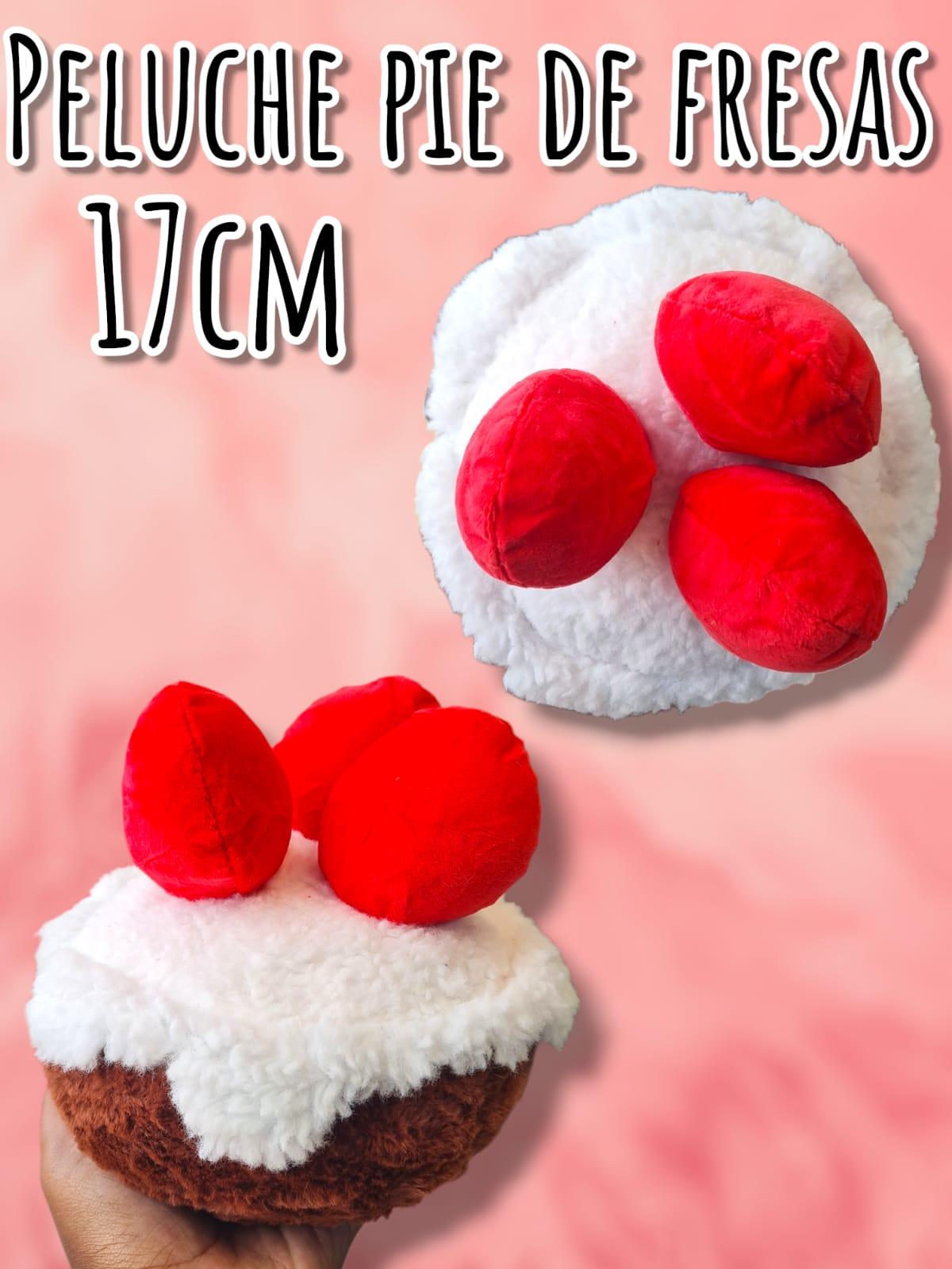 Peluche pie de fresas 17cm