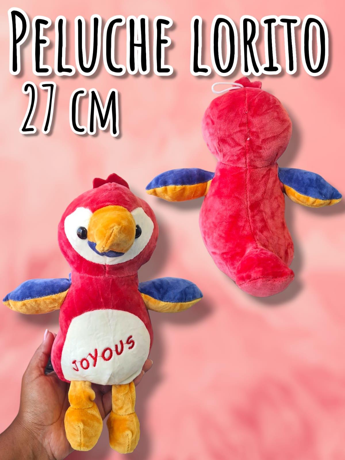 Peluche lorito 27 cm