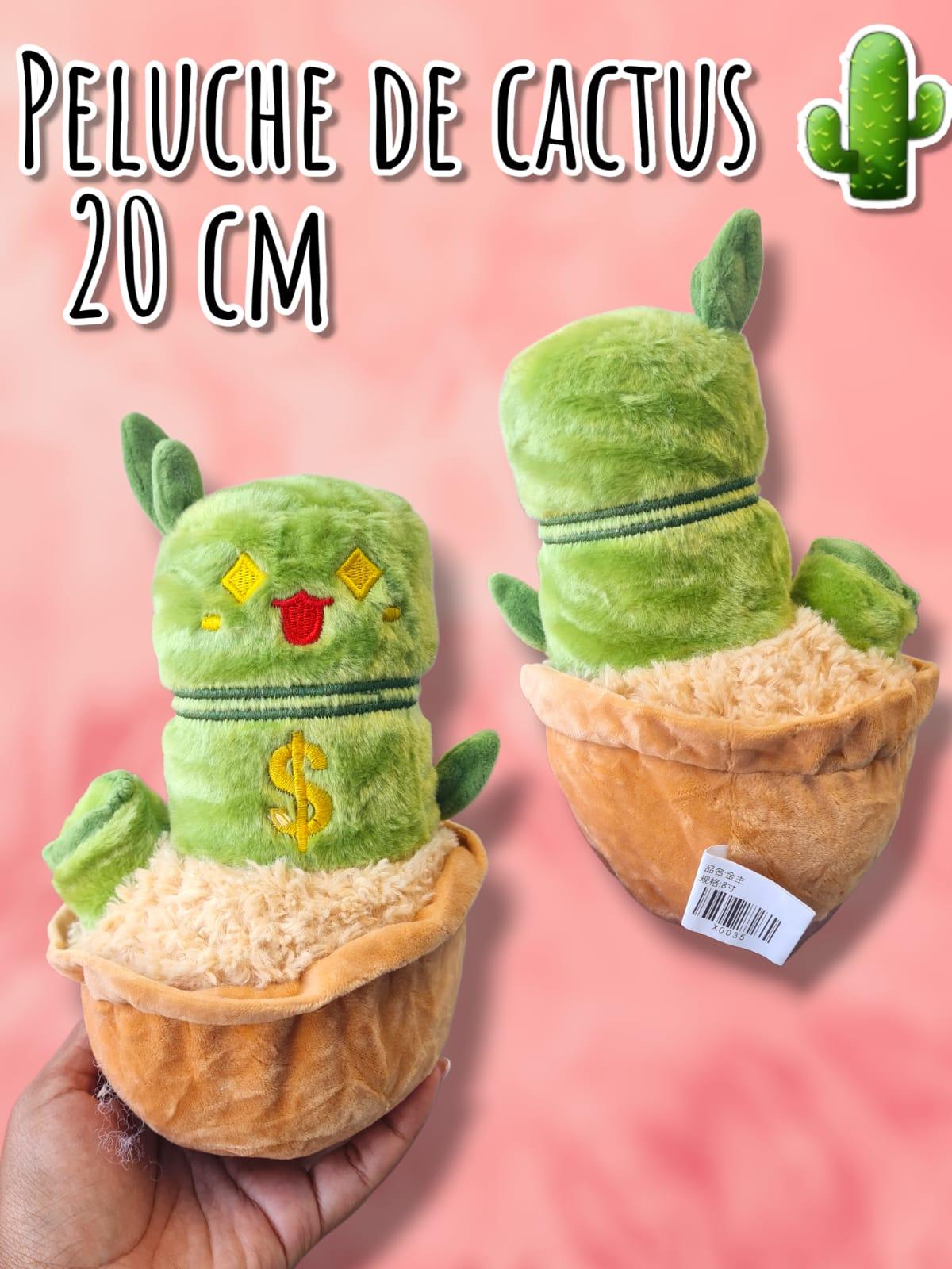 Peluche cactus 20 cm 