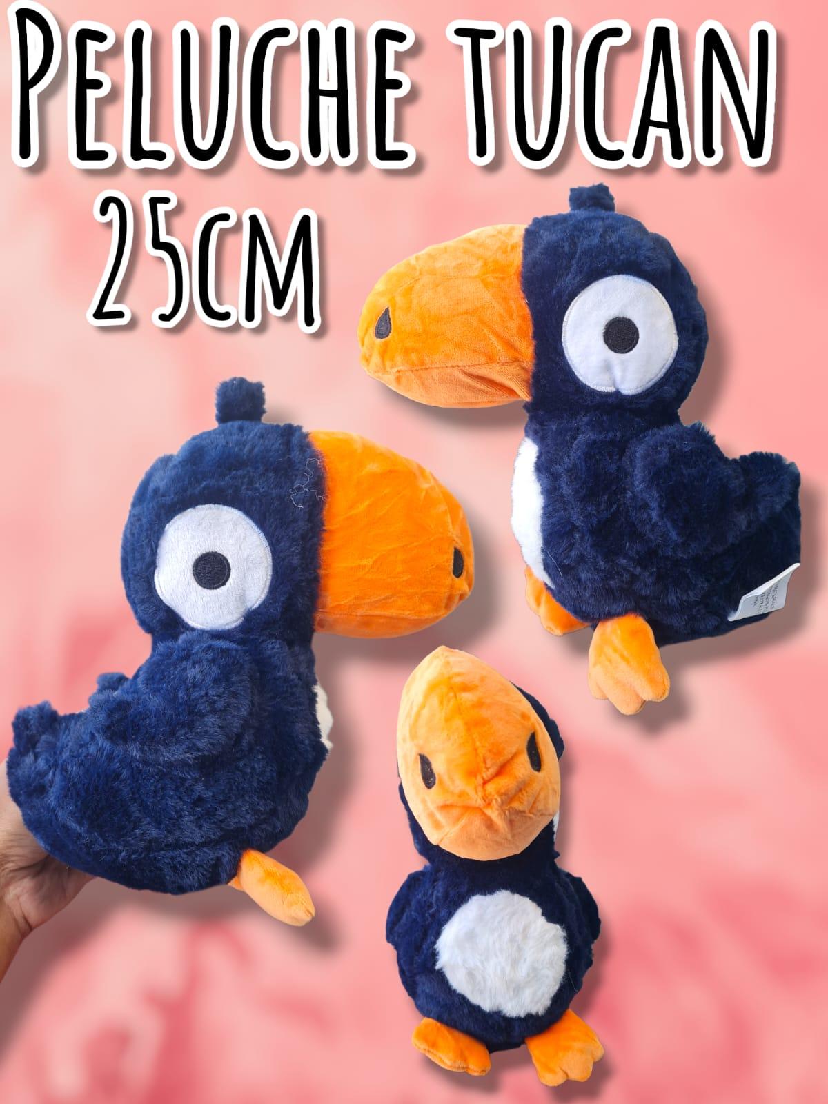 Peluche tucan 25cm 