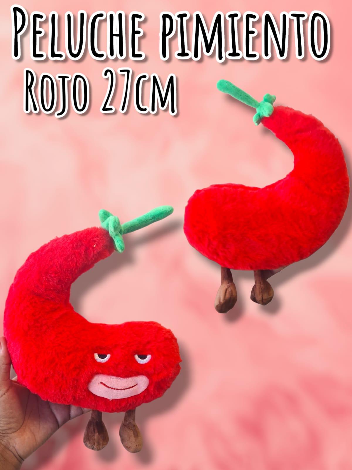 Peluche Pimiento Rojo 27 cm 