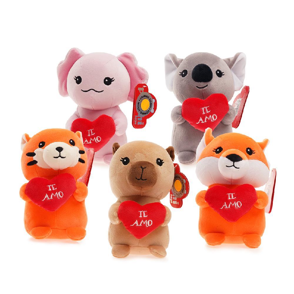 ANIMALES CON CORAZON 18CM