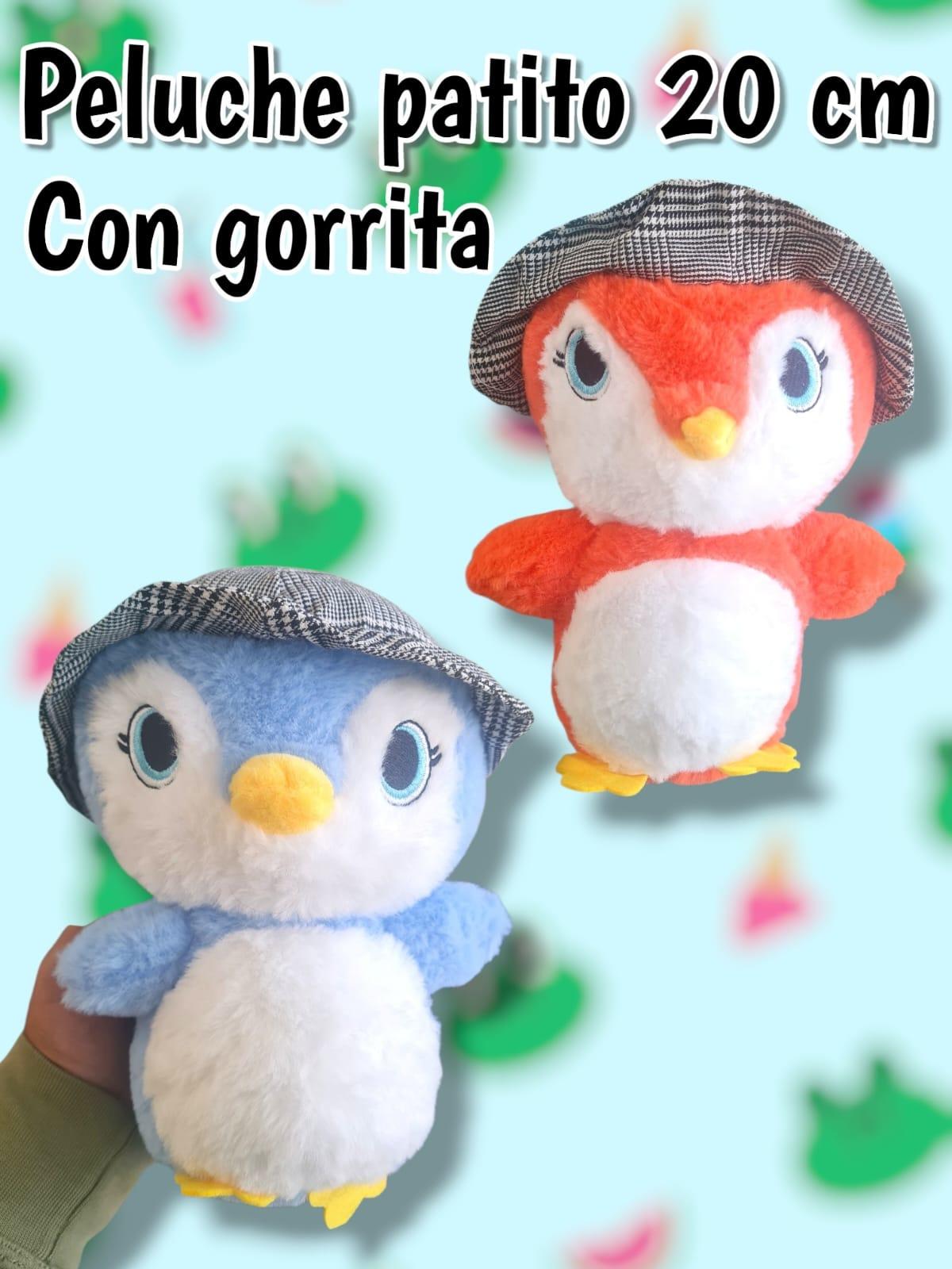 Peluche Patito con gorrita
