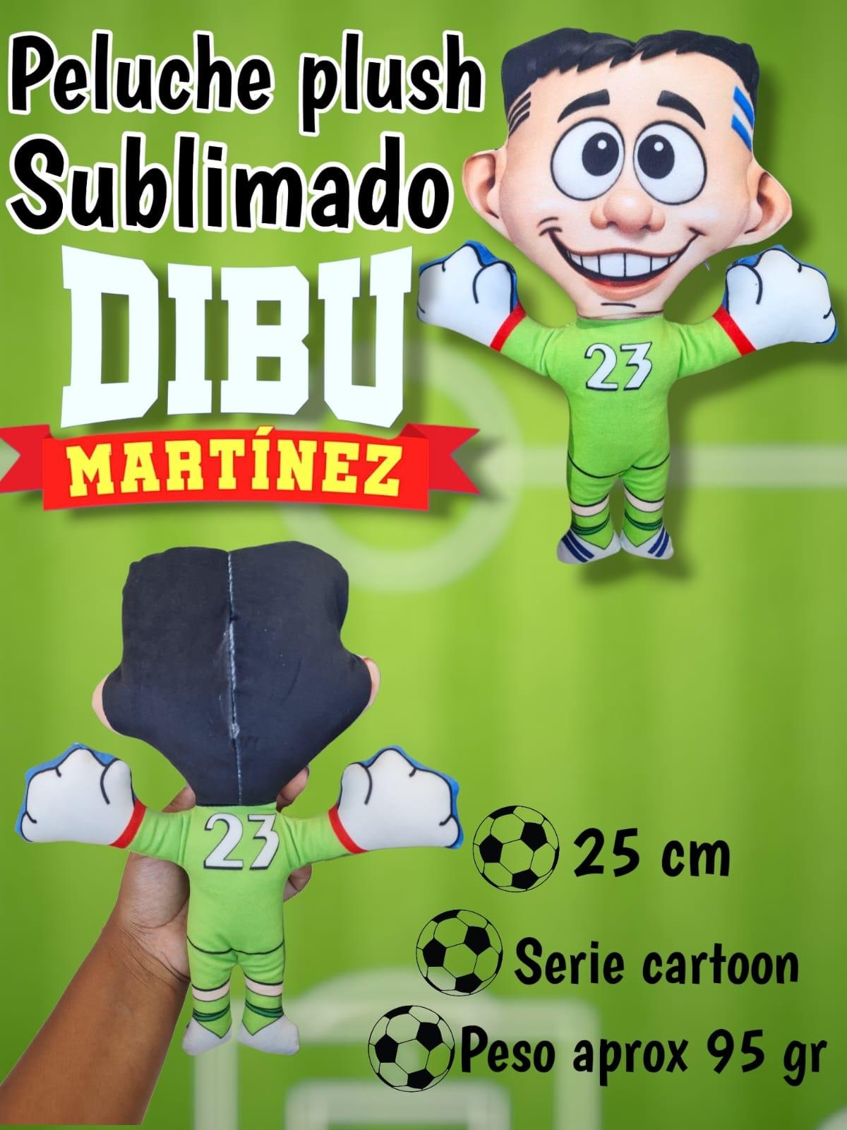 PELUCHE PLUSH SUBLIMADO DIBU MARTINEZ