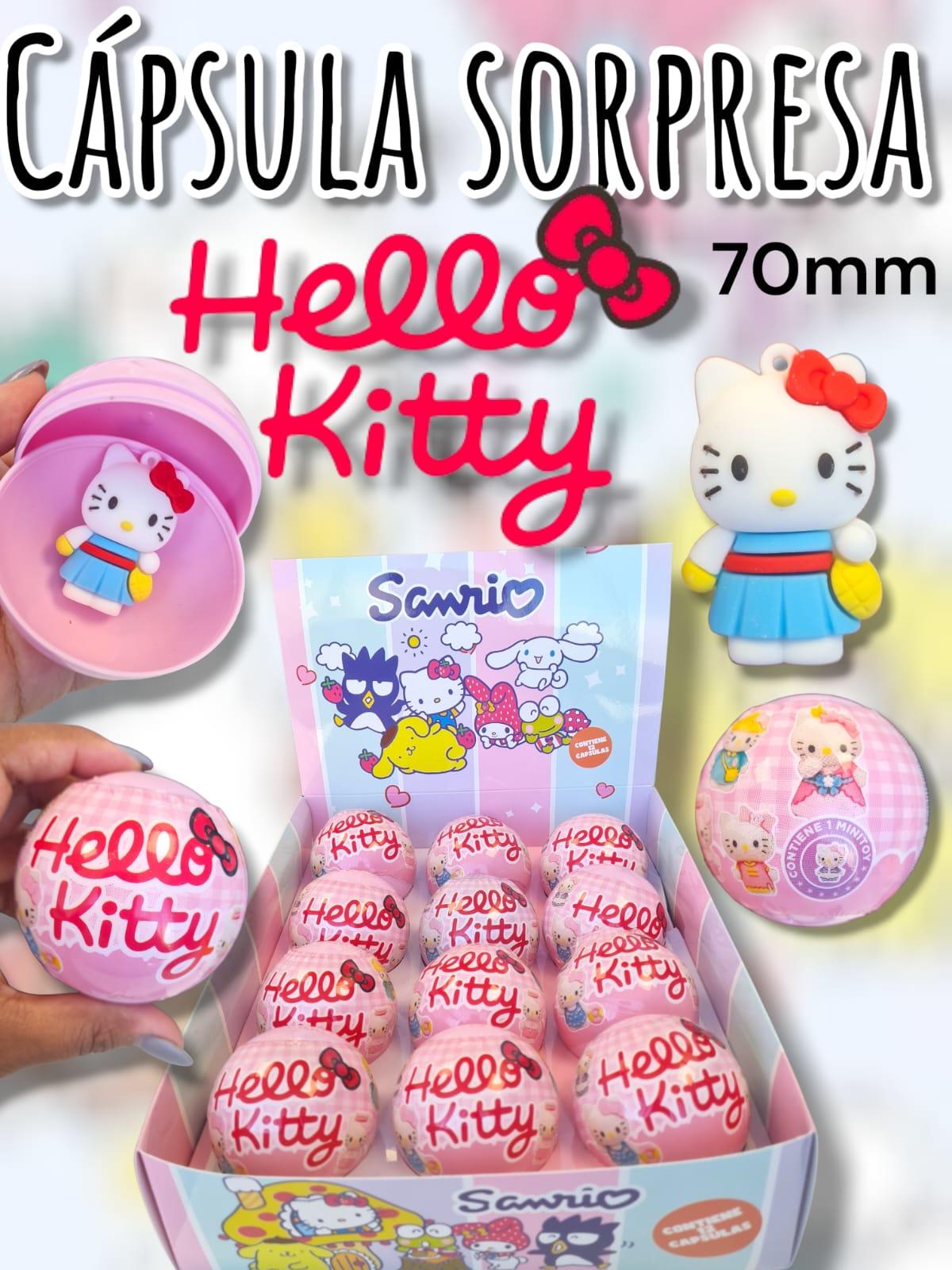 Capsula de 70mm Sorpresa Kitty