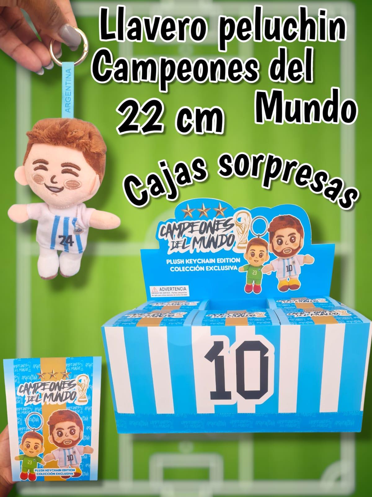 Peluchin Campeones del mundo sorpresa