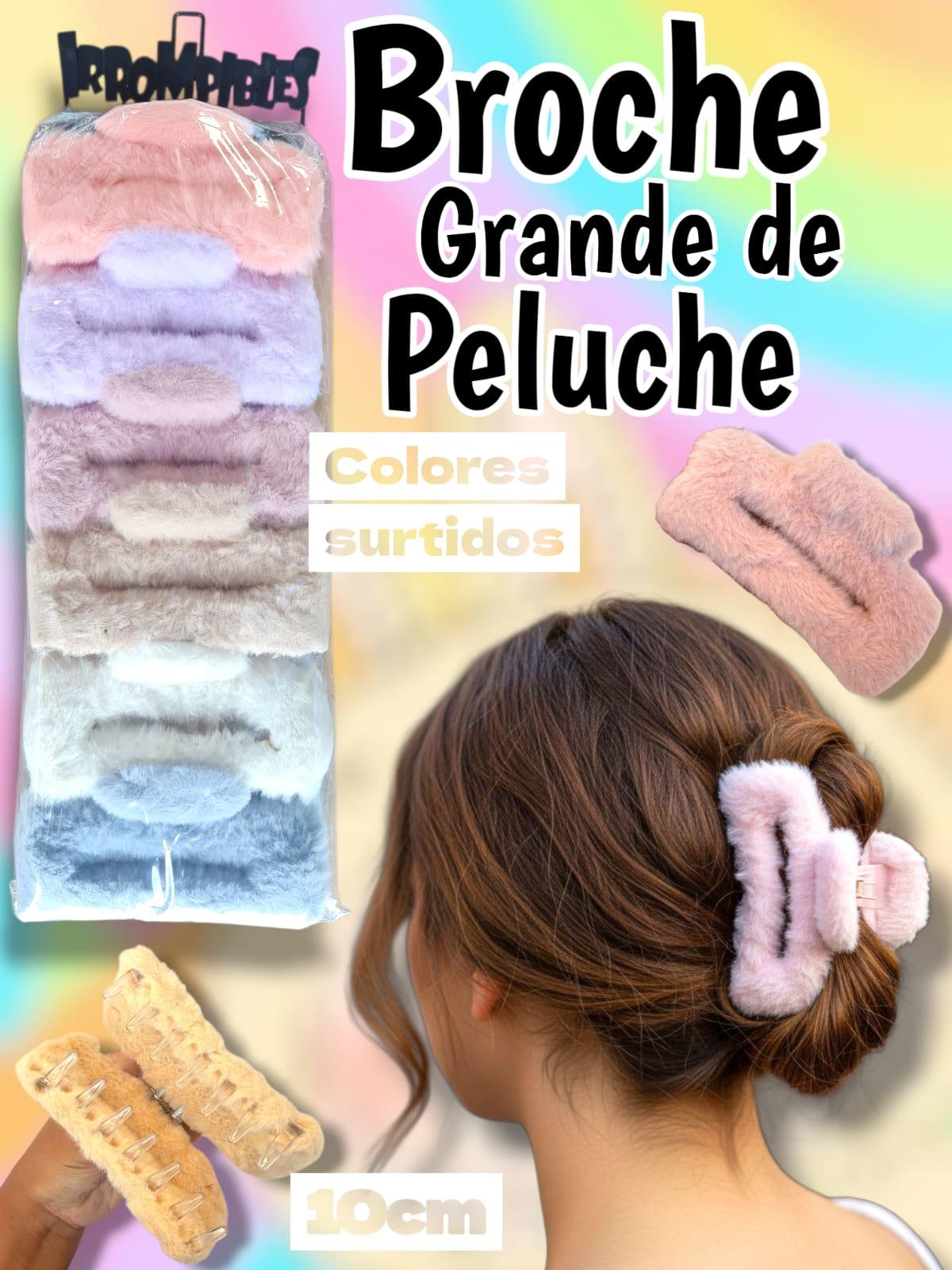 BROCHE / GANCHO GRANDE DE PELUCHE 10 CM 