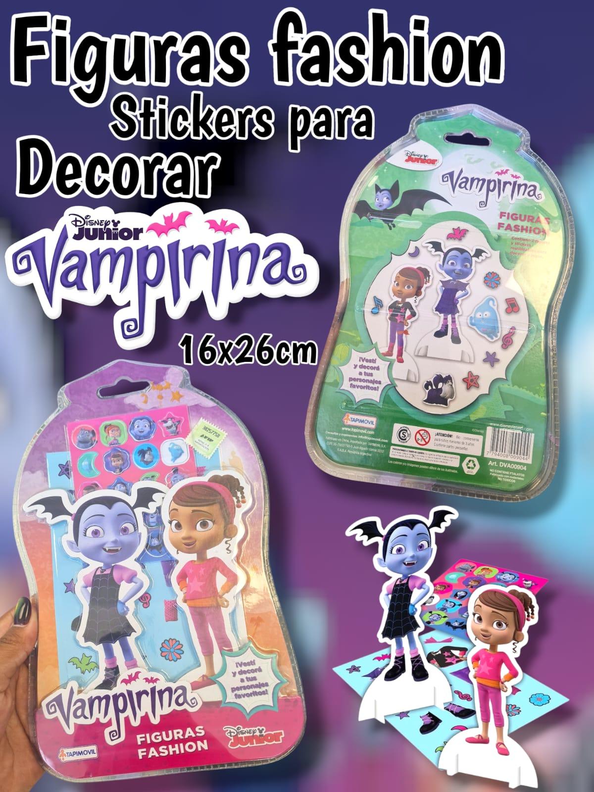 Figura Fashion de Stickers para Decorar Vampirina