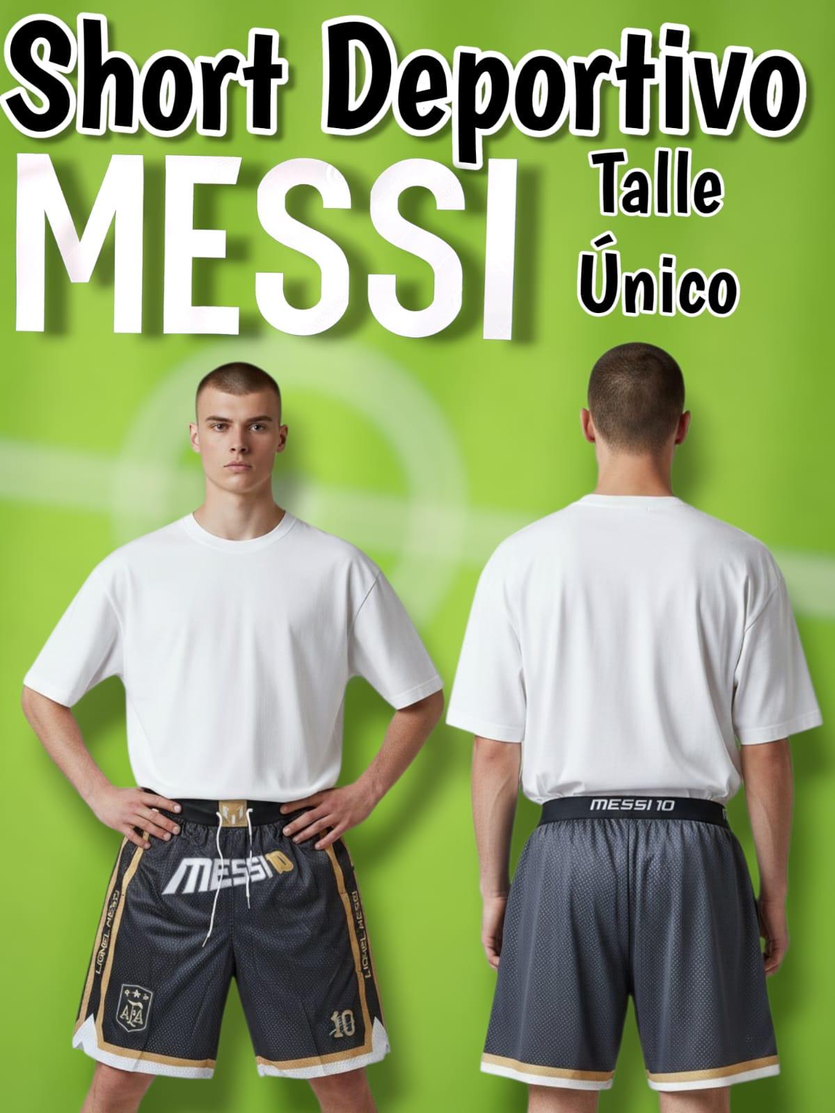 SHORT DEPORTIVO MESSI TALLE UNICO 