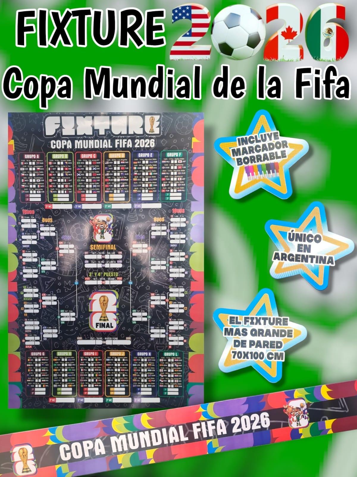 Fixture copa mundial de la fifa 2026