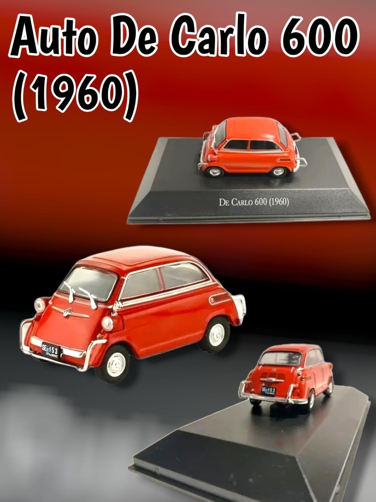 Auto Coleccionable De Carlo 600 (1960)