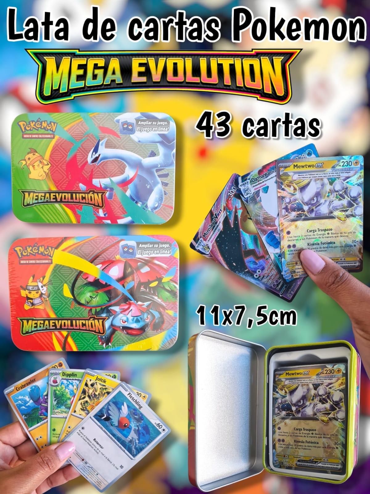 Lata Pokemon MEGAEVOLUCION