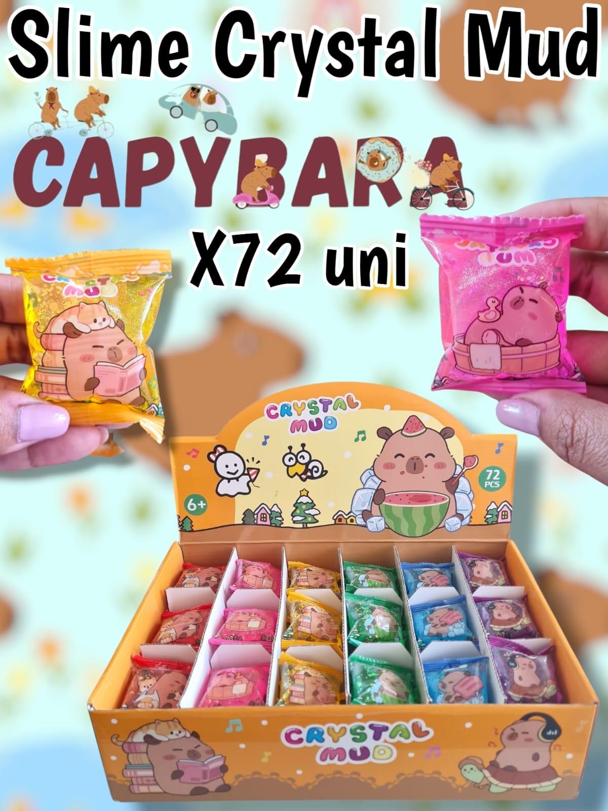 Slime Crystal Mud Sorpresa Capybara