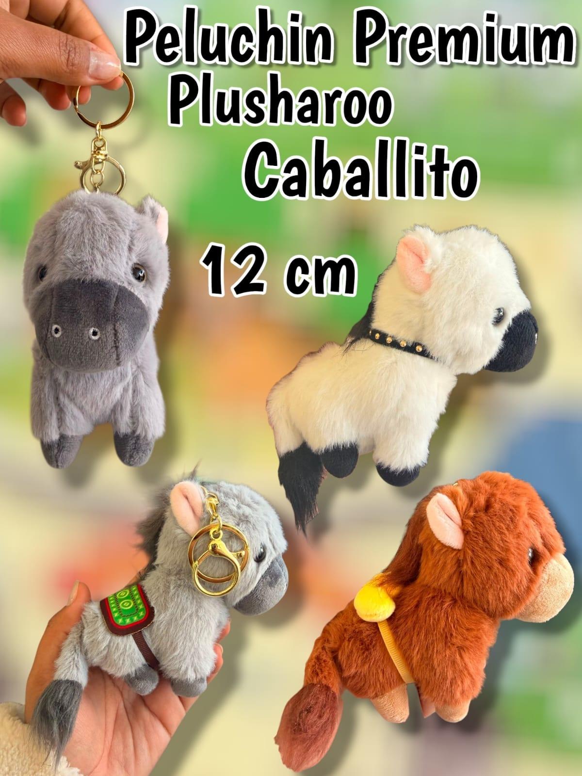 Peluchin Premium Plusharoo caballito 12 cm 
