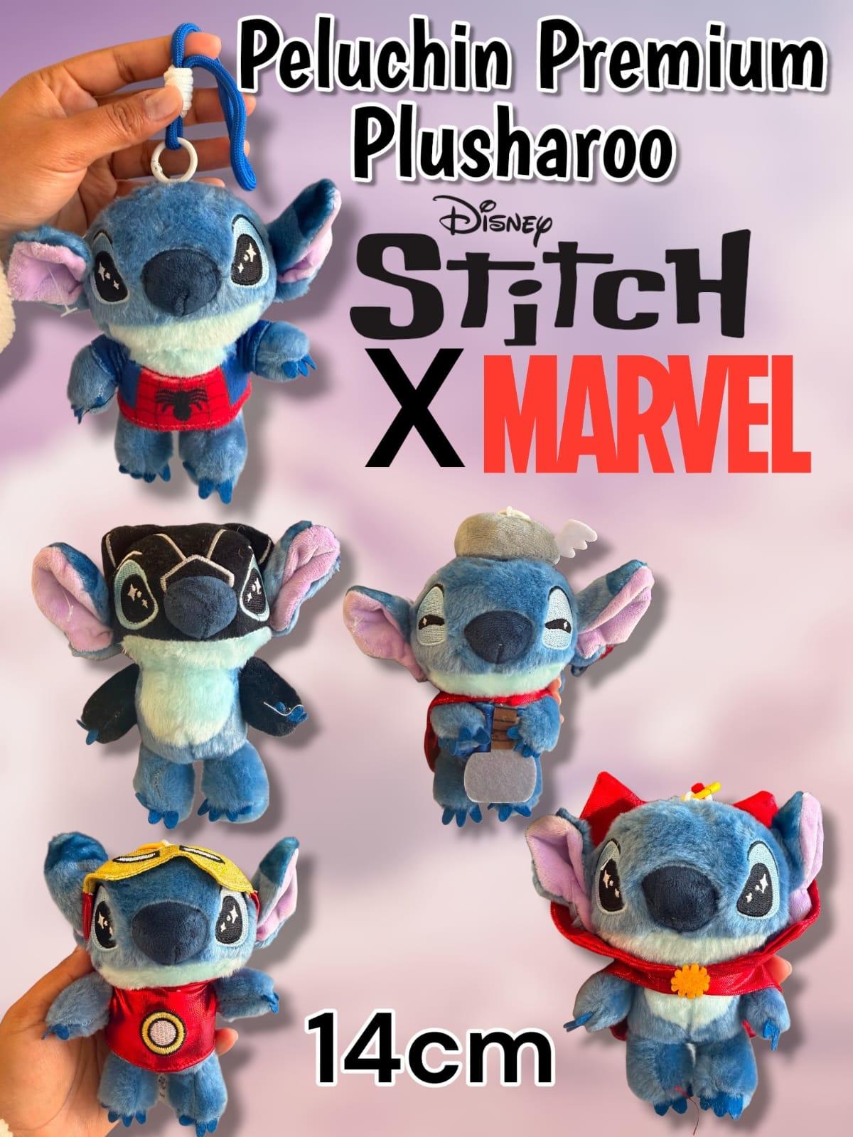 Peluchin Premium Plusharoo stitchxMarvel
