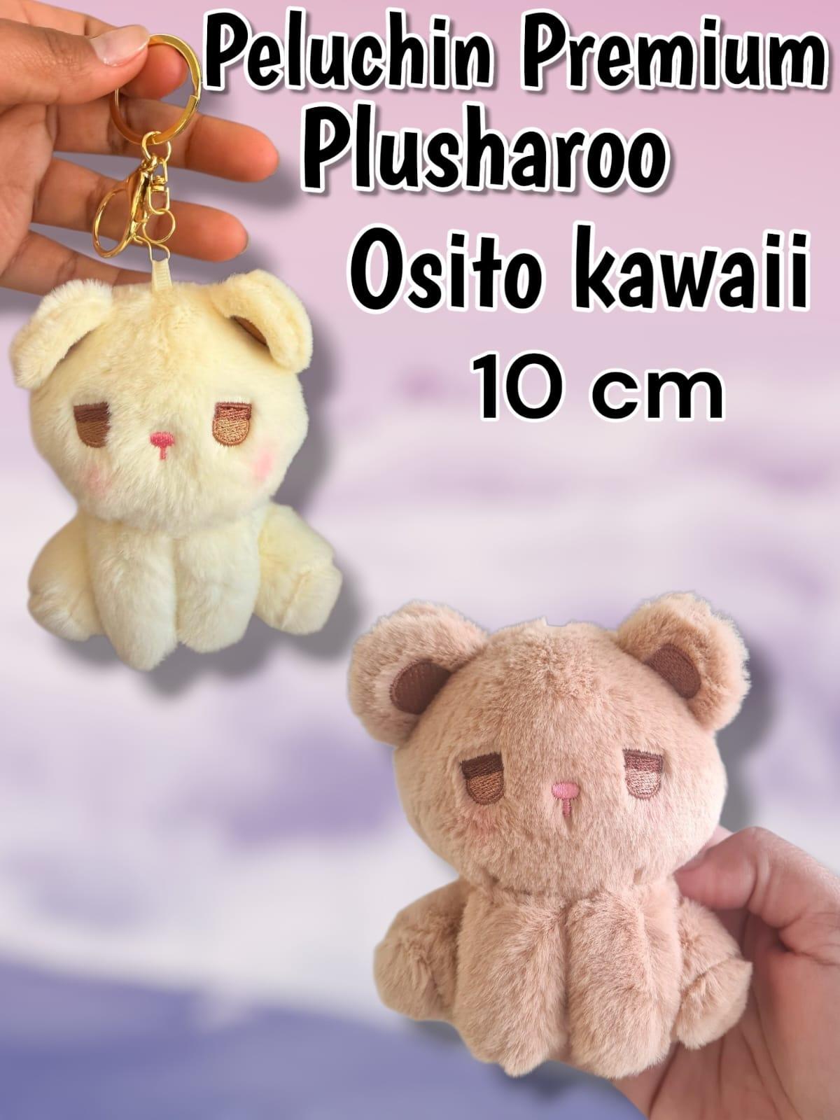 Peluchin Premium Plusharoo Osito Kawaii 10 cm 