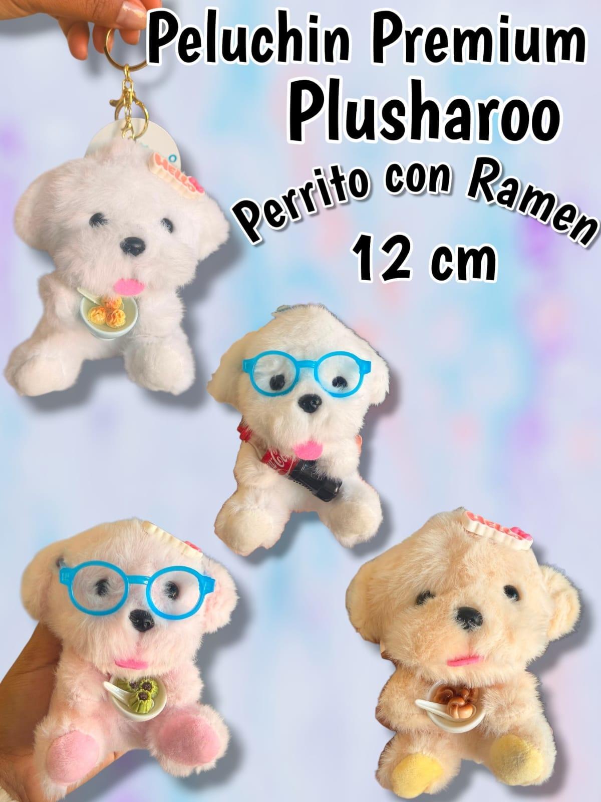 Peluchin Premium Plusharoo perrito con ramen 