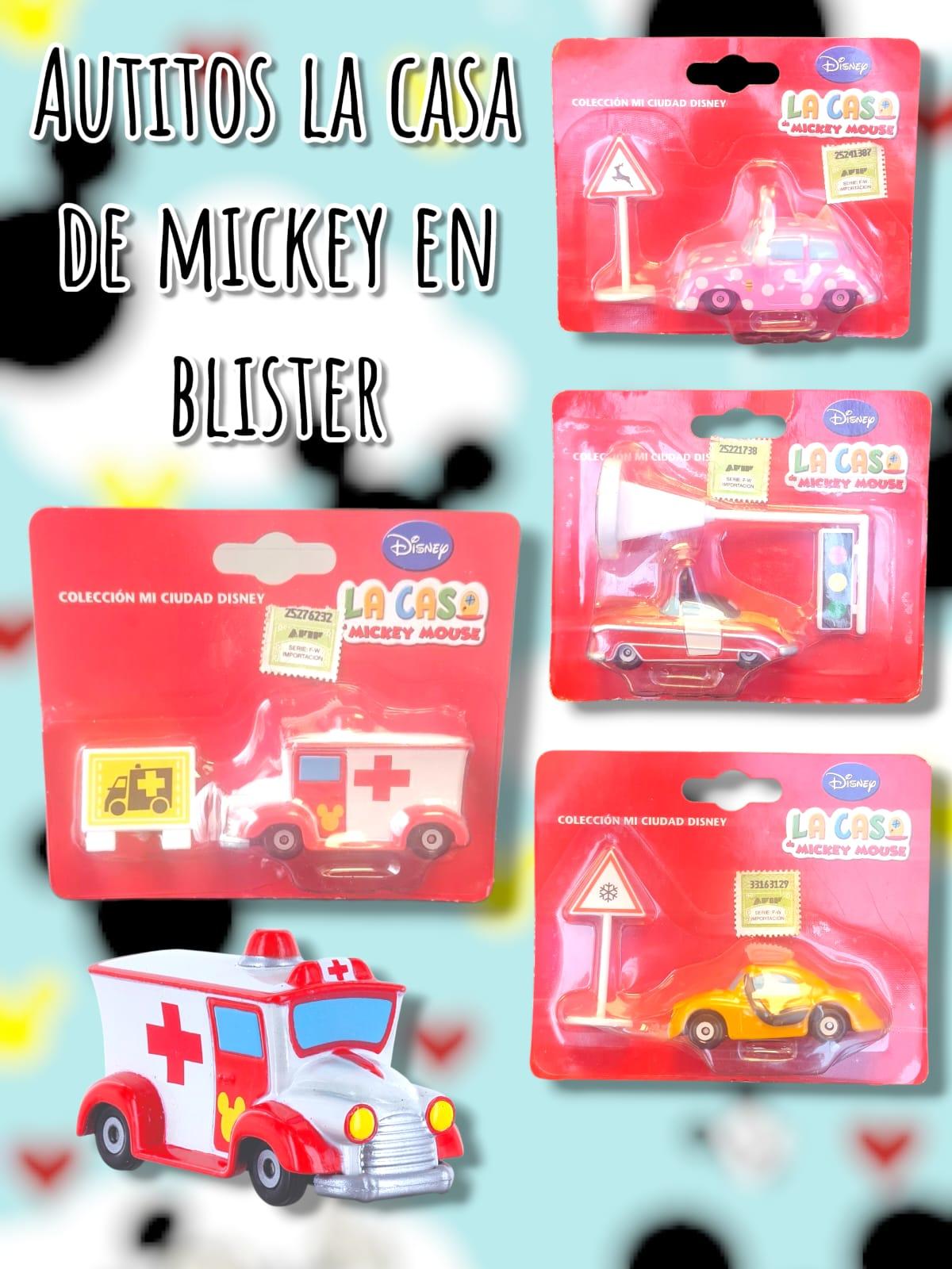 Autitos La Casa de Mickey en Blister