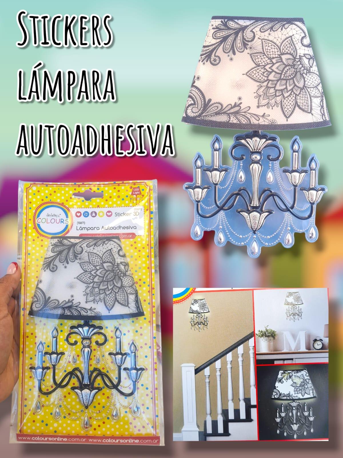 Stickers Lampara Autoadhesiva con luz