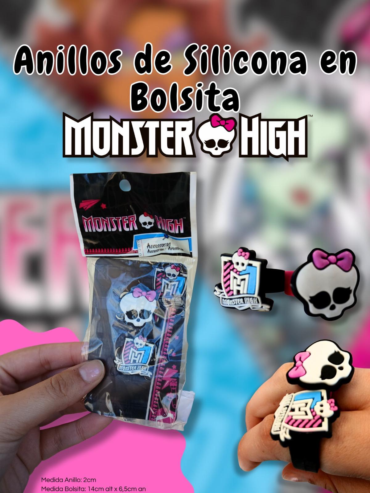 Anillos de Silicona en Bolsita Monster High